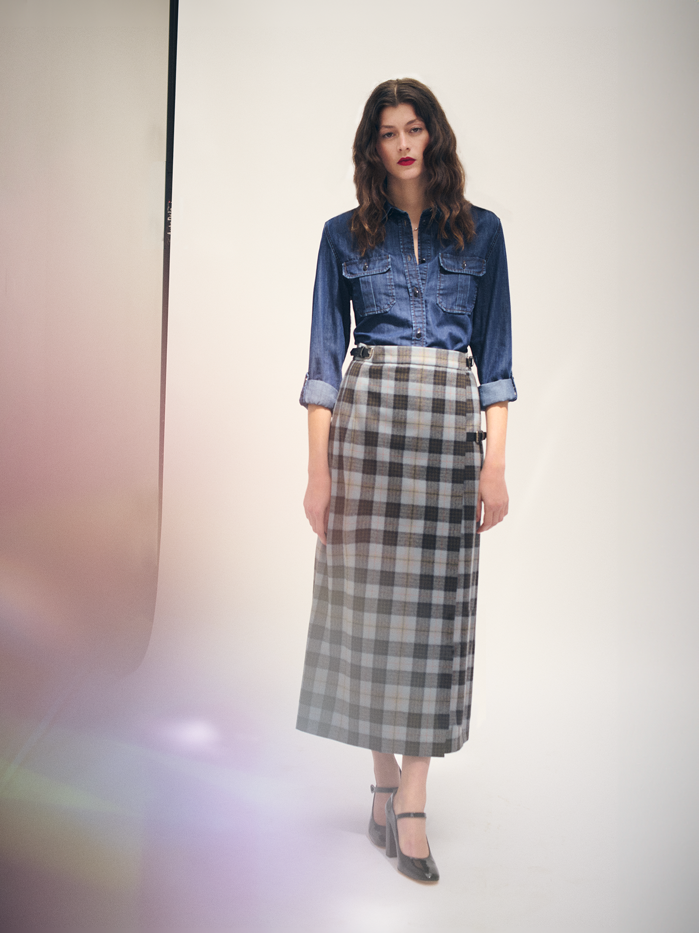 Winter 2024 Women's look Gentry skirt