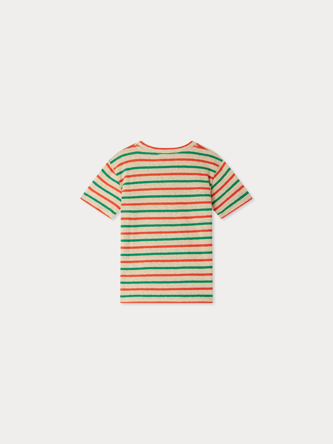 Elmer striped pocket t-shirt in organic cotton