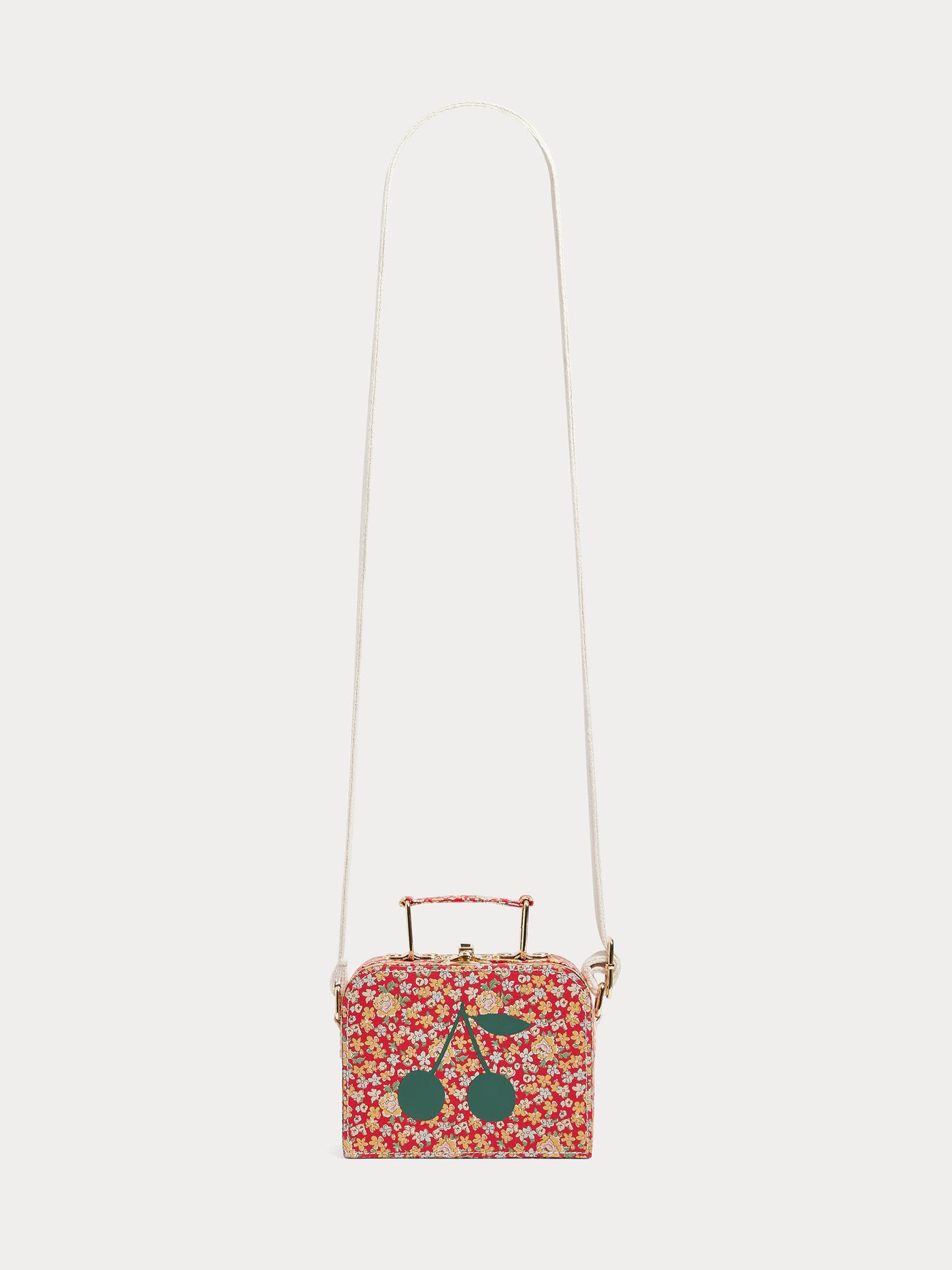 Borsa a tracolla Aimane realizzata con tessuti Liberty