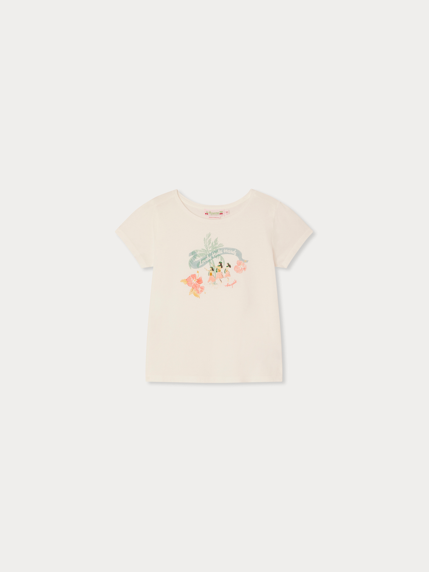 Capricia t-shirt Hawaii printed in organic cotton