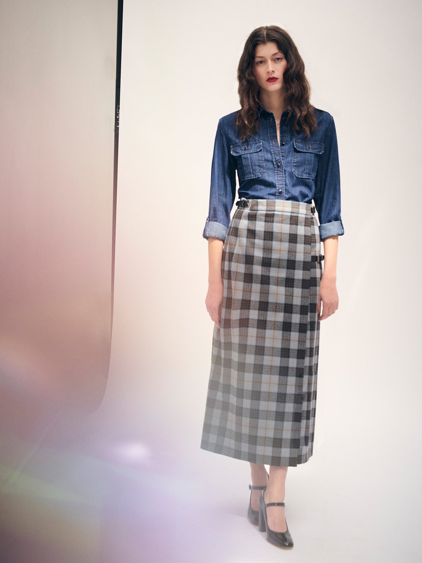 Winter 2024 Women's look Gentry skirt