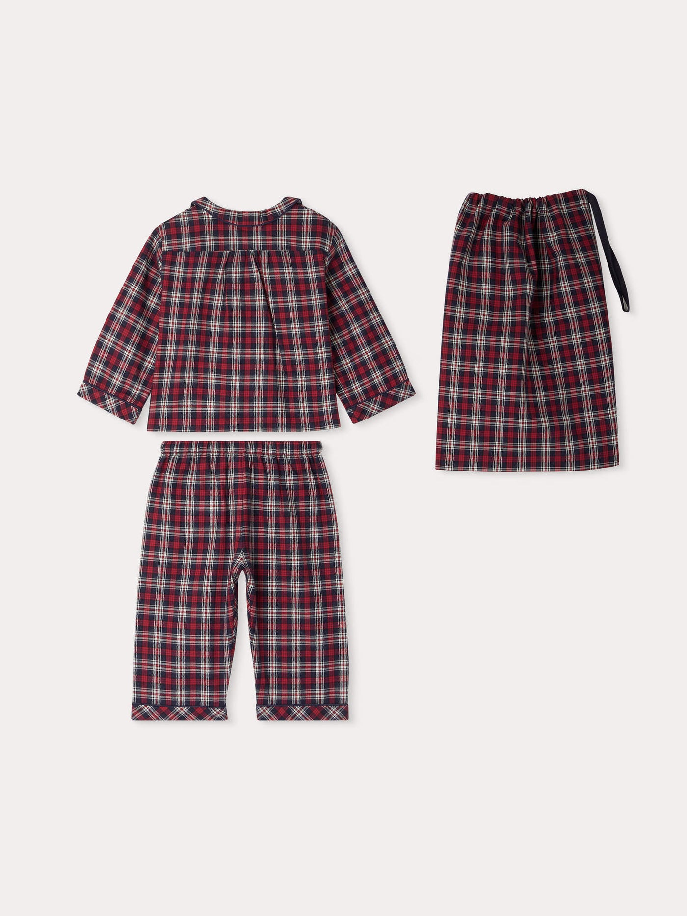 Badinerie checkered pyjamas