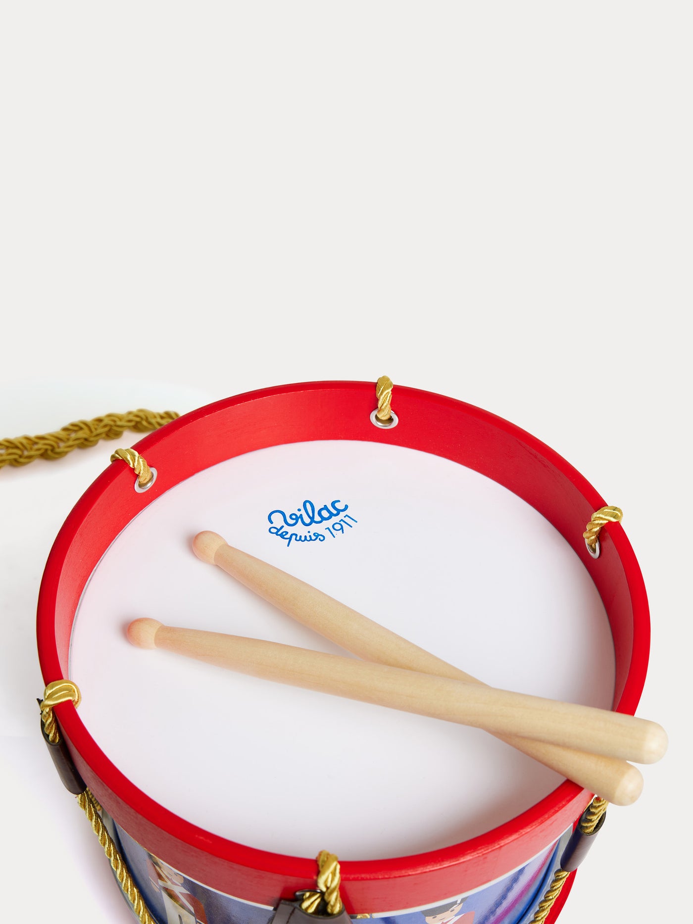 Wooden drum toy