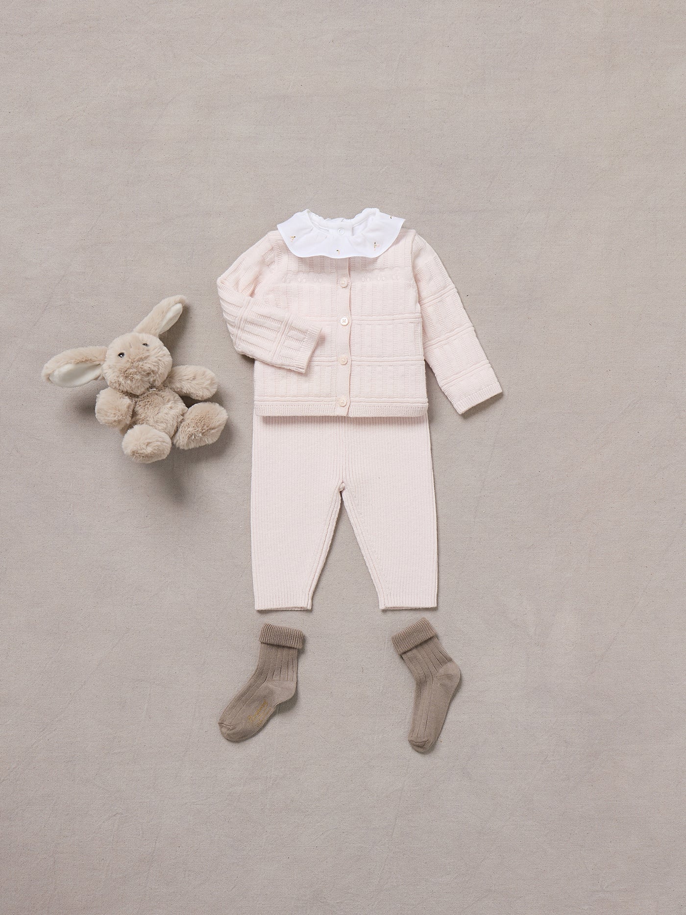 Gavina set in cotton and wool