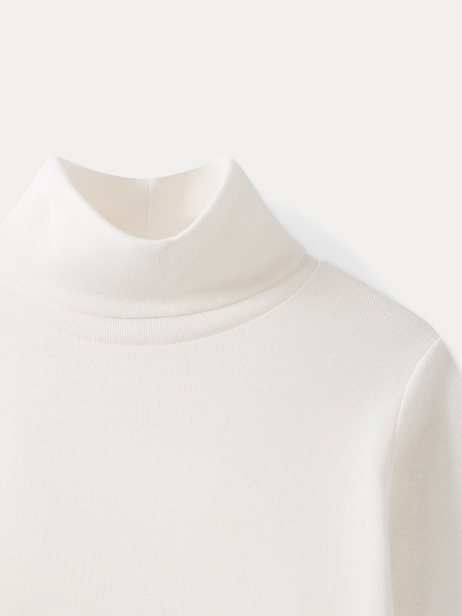 White turtleneck pullover sale