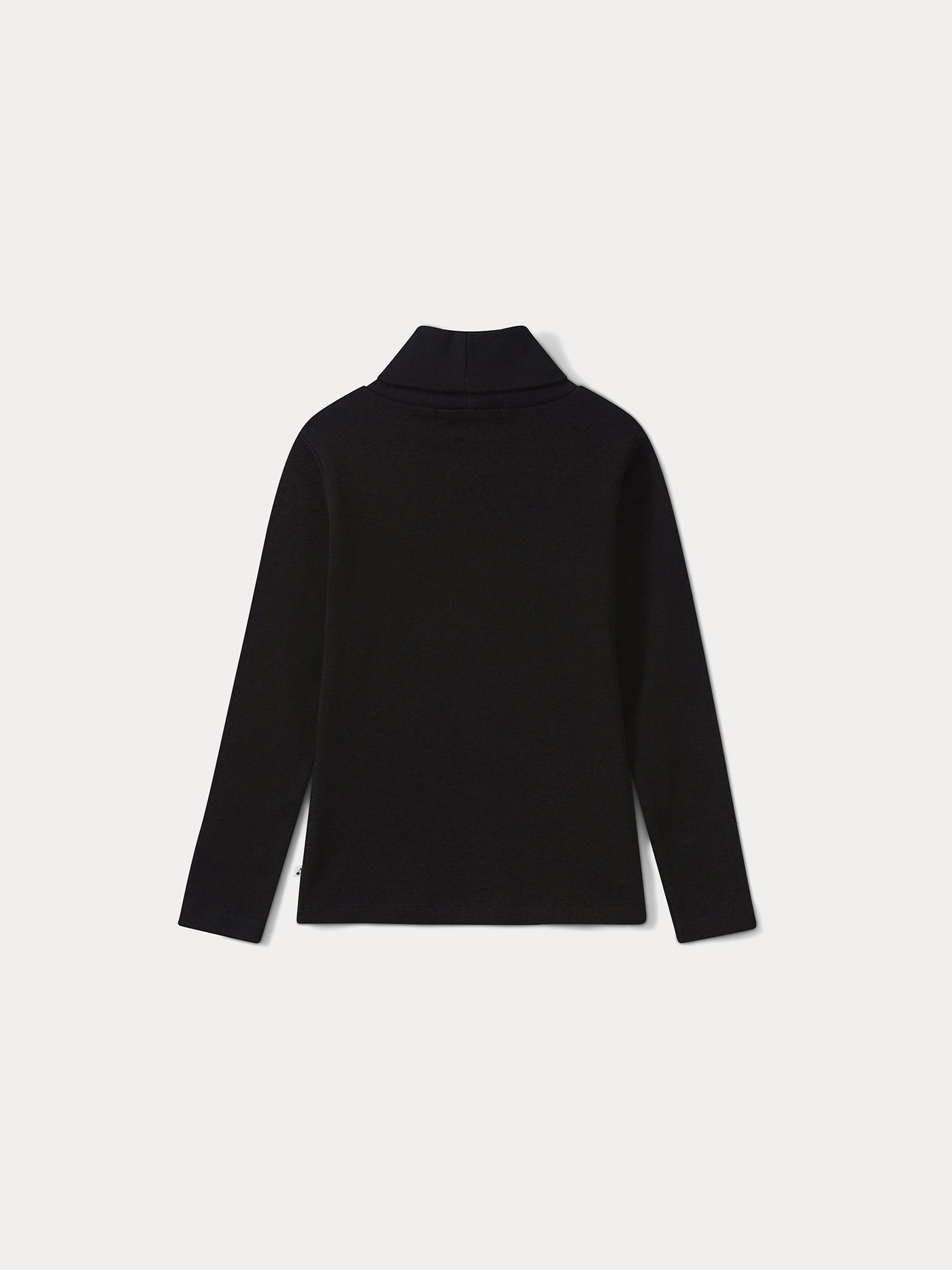 Thin turtleneck sweater black