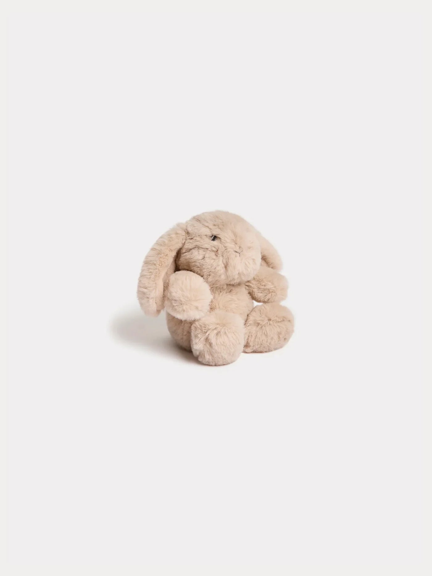 Coniglio firmato beige 10 cm