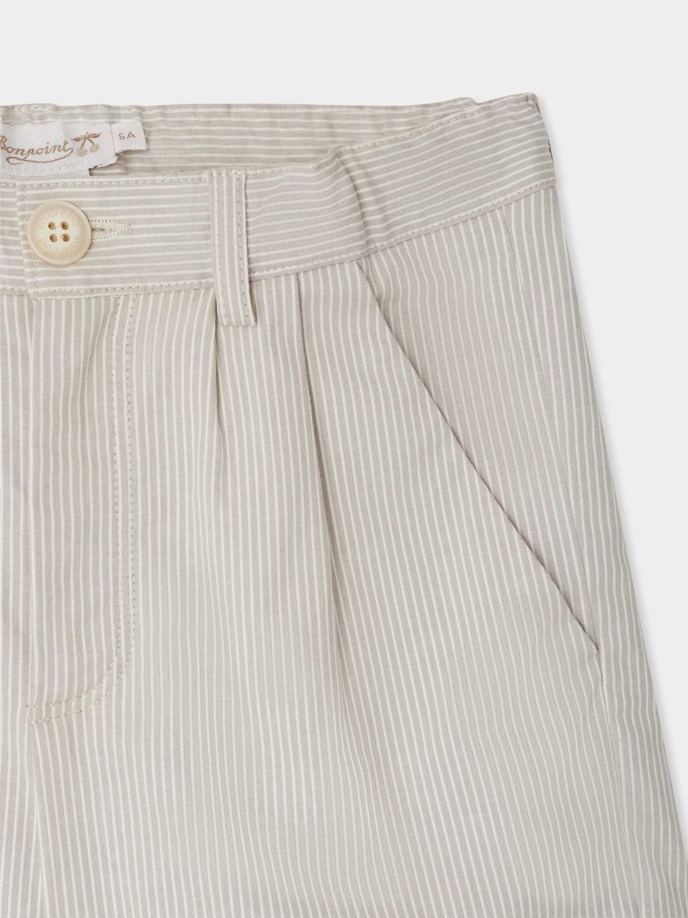 Charles chino shorts in stripes