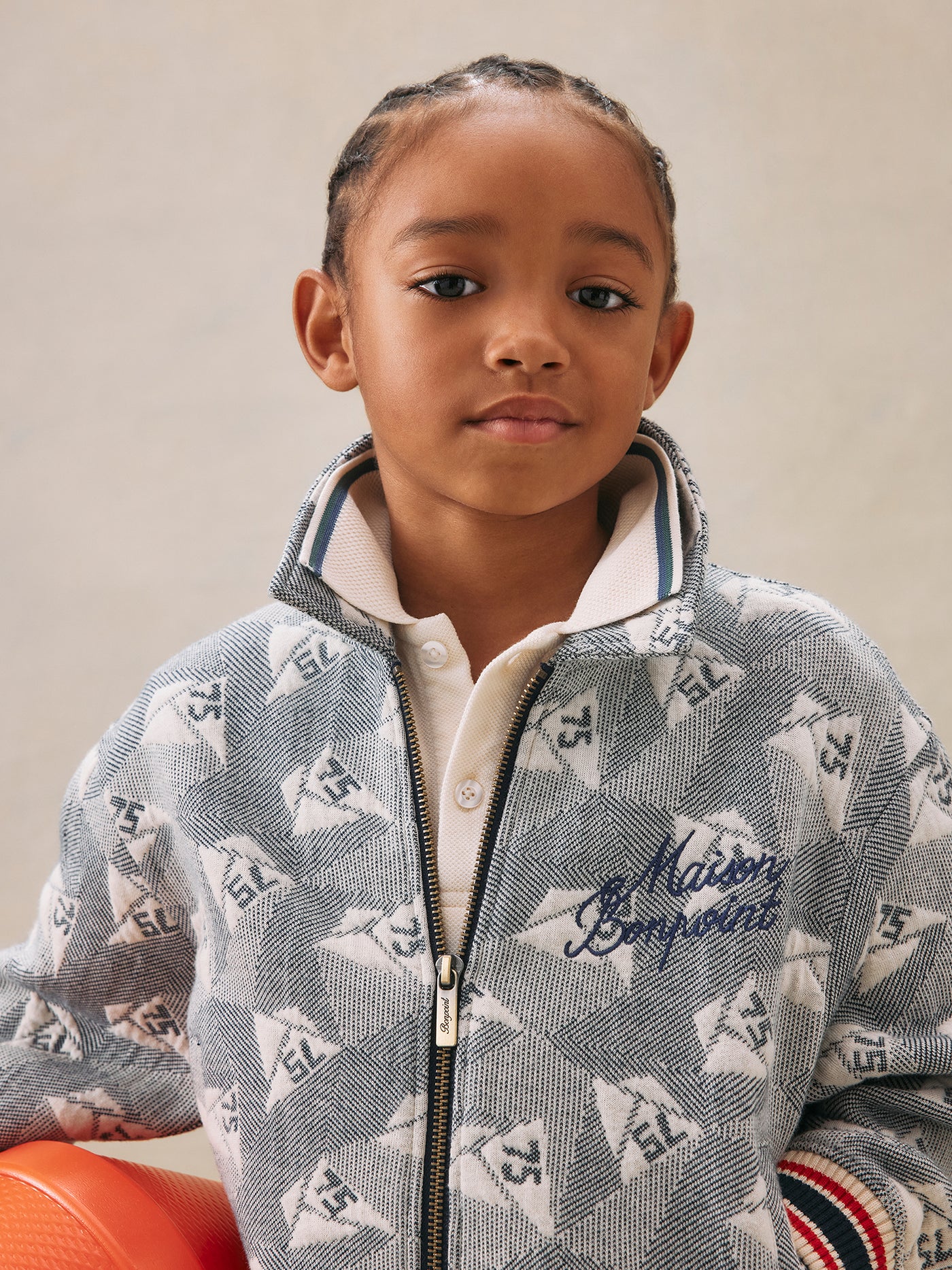 Giacca Emeric in felpa jacquard