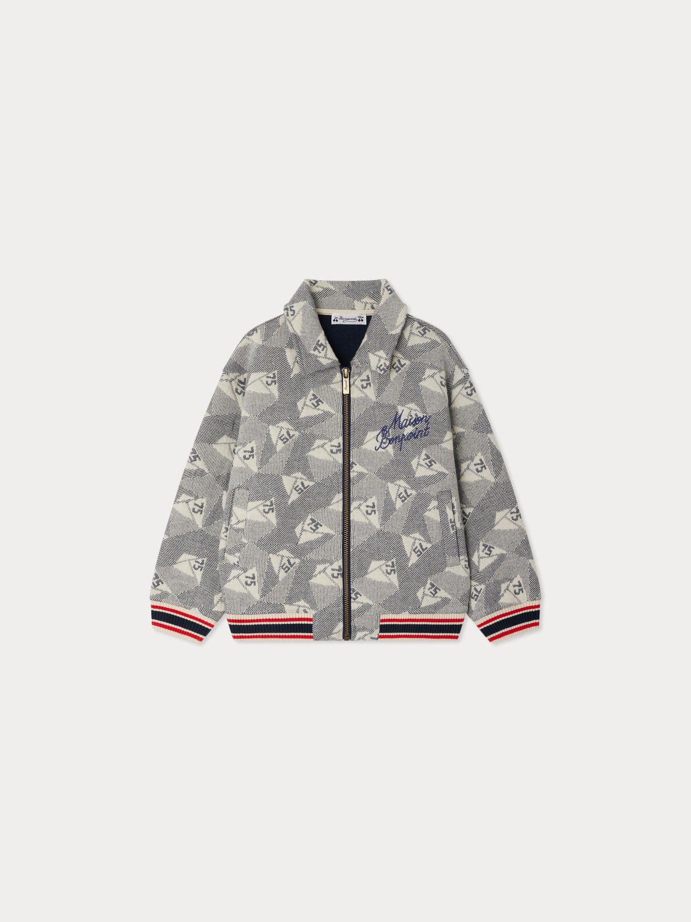 Giacca Emeric in felpa jacquard