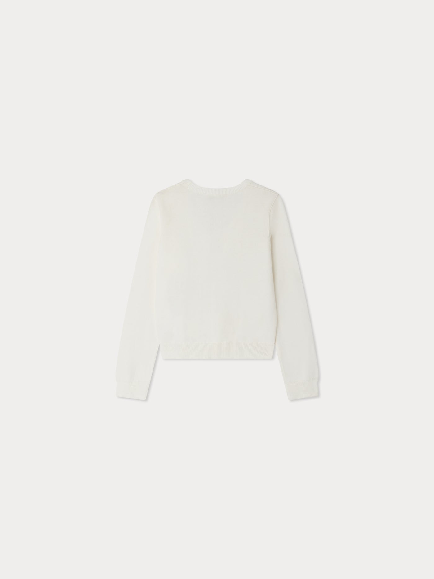 Cardigan ricamato annodato Esmia
