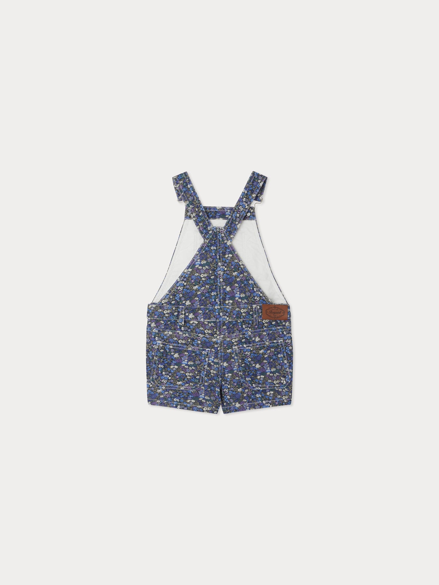 Saga short overalls with liberty print