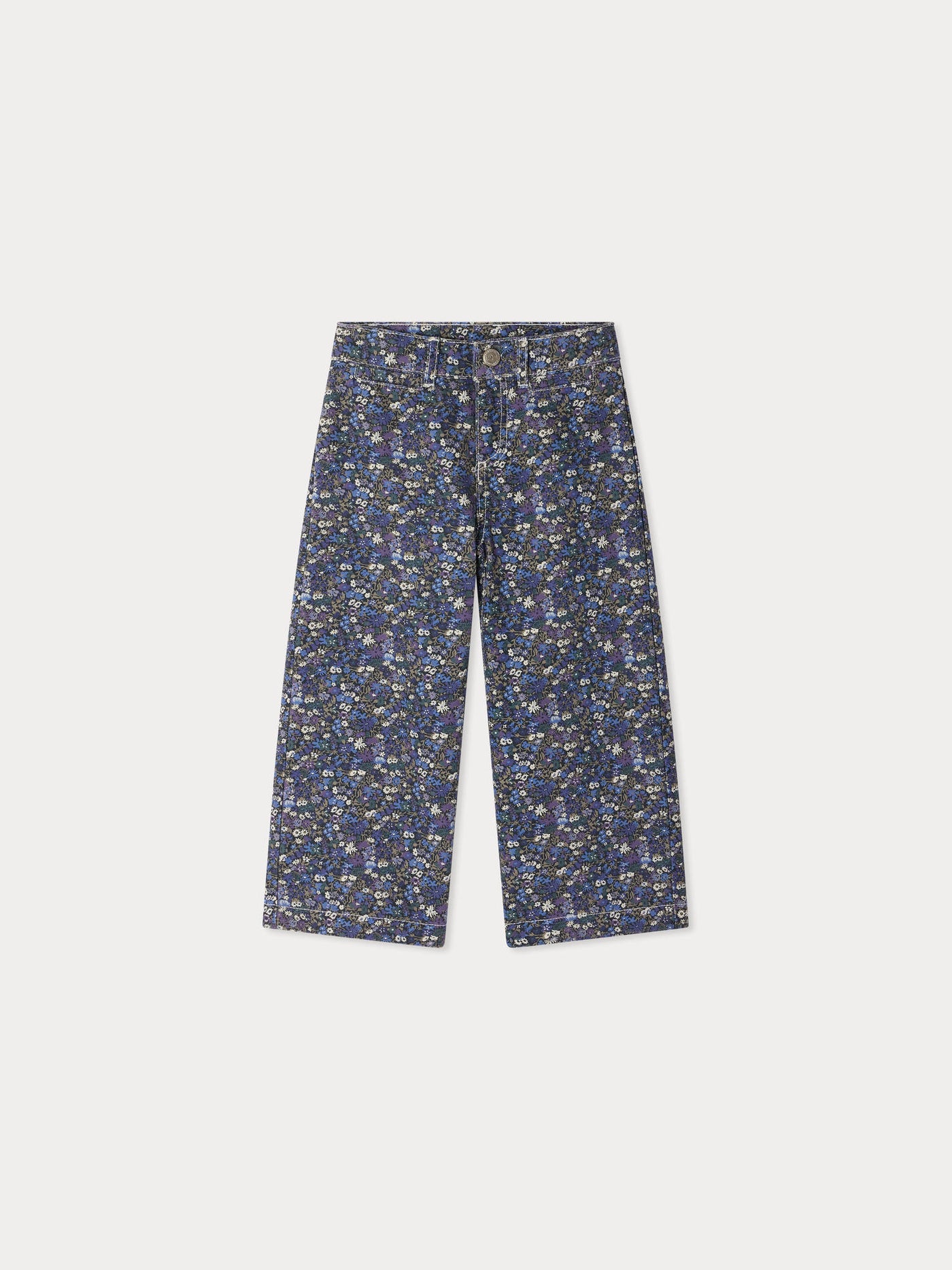 Gersande flared pants with liberty print