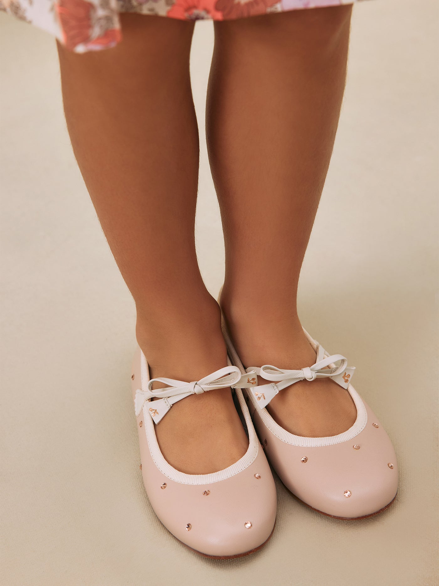 Eveline mary janes con fiocco e strass