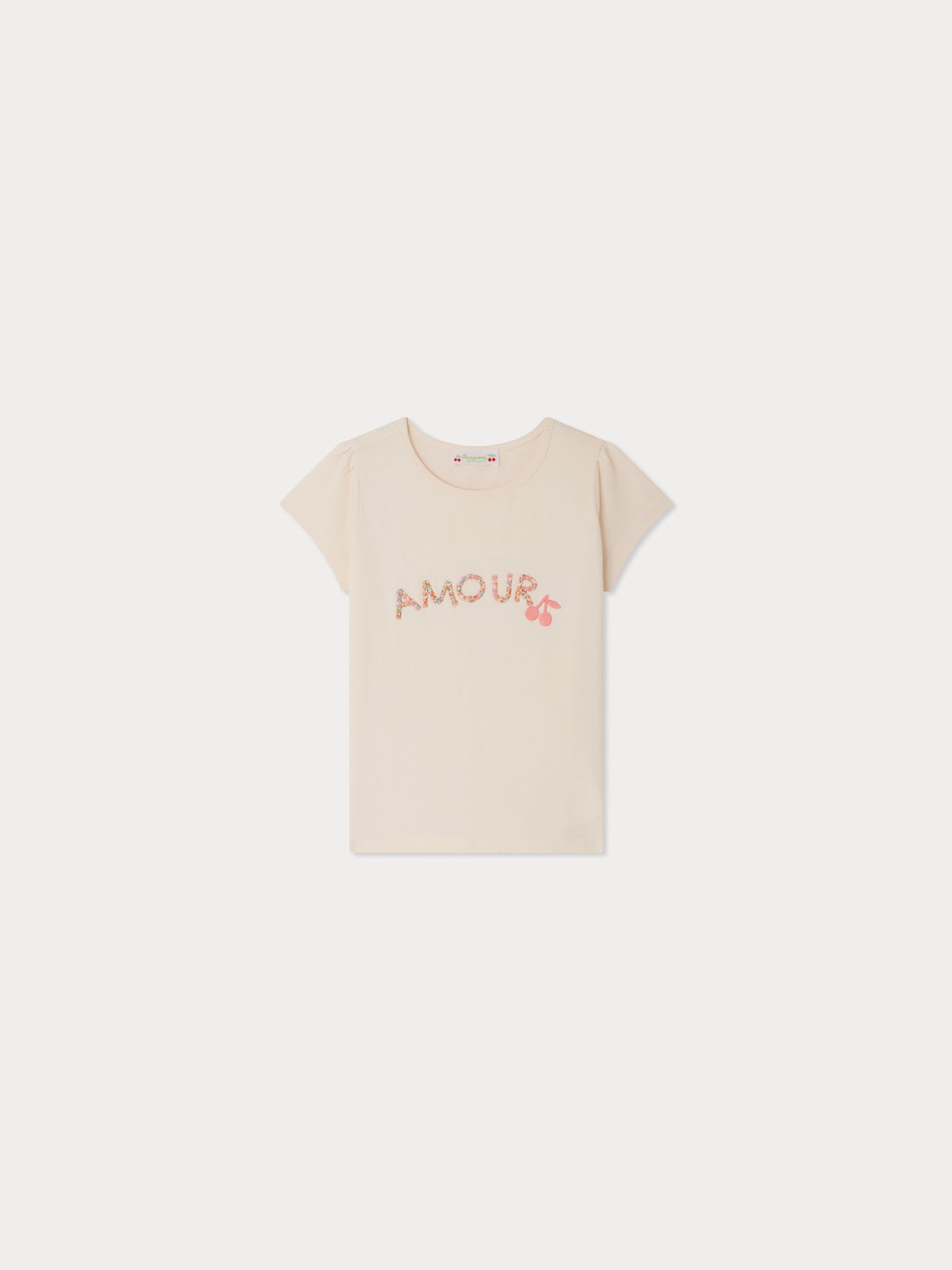 T-shirt Capricia con stampa "amour"