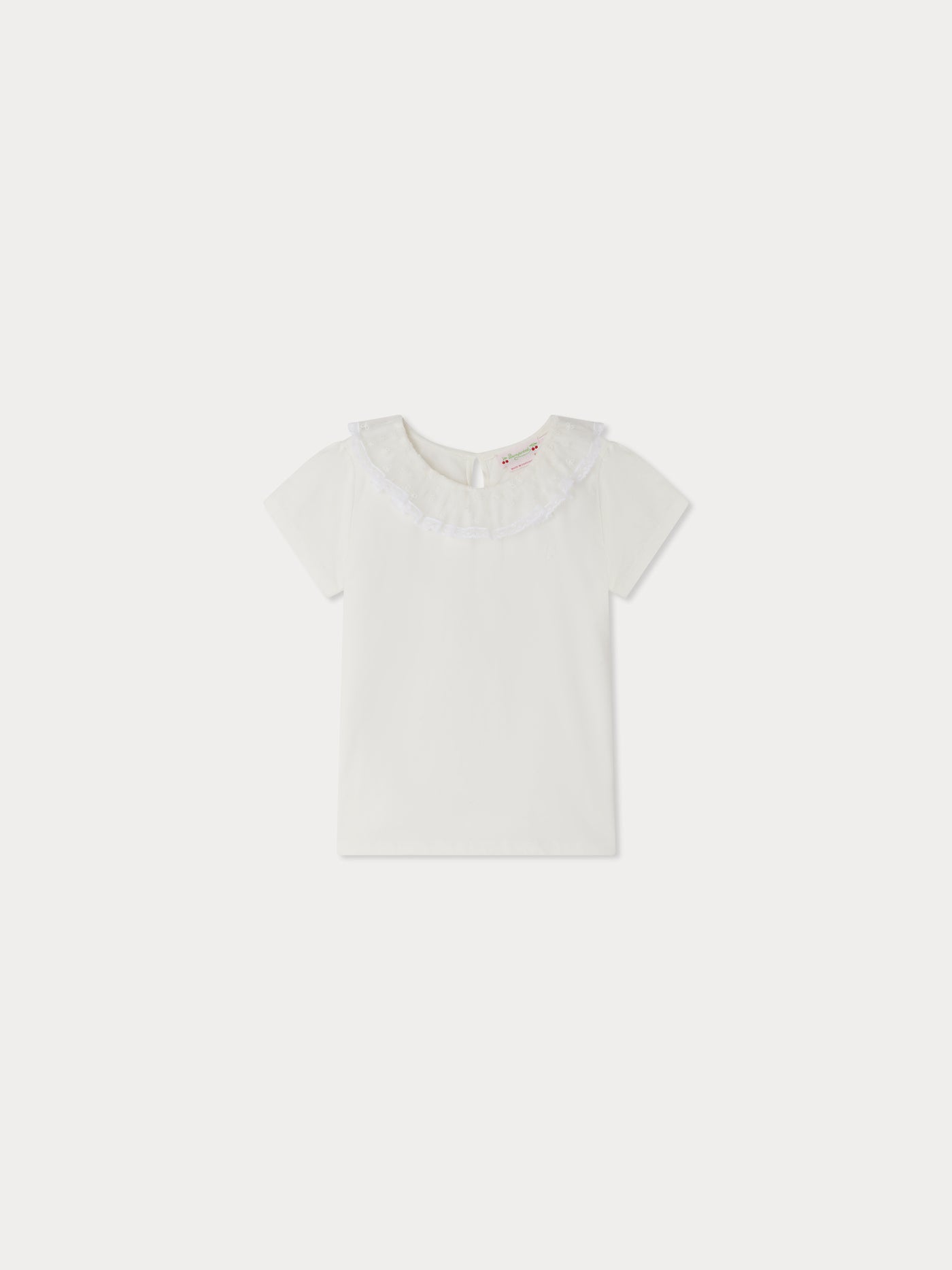 Ernestine t-shirt in embroidered tulle