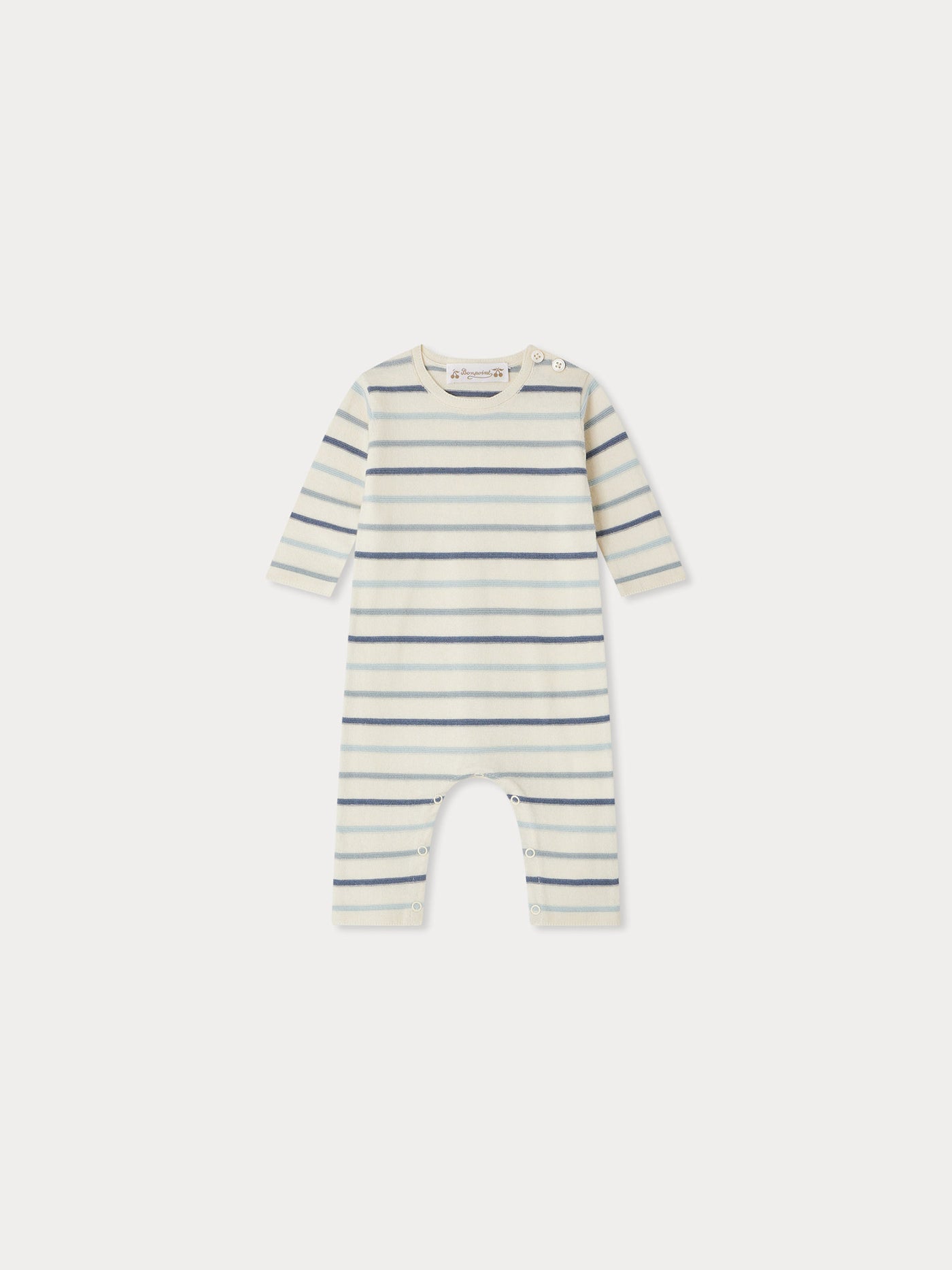 Carl romper with stripes