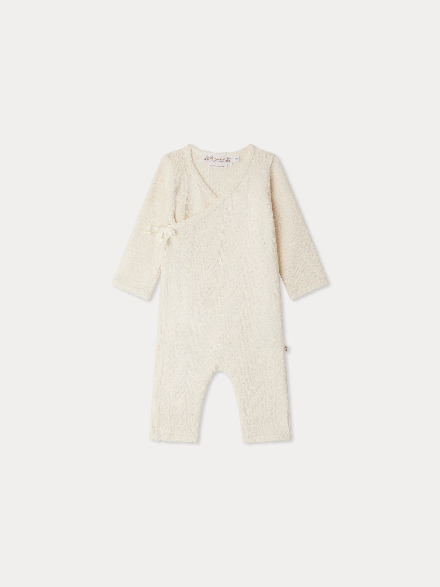 Pigiama Giulietta in cotone con scollo a v