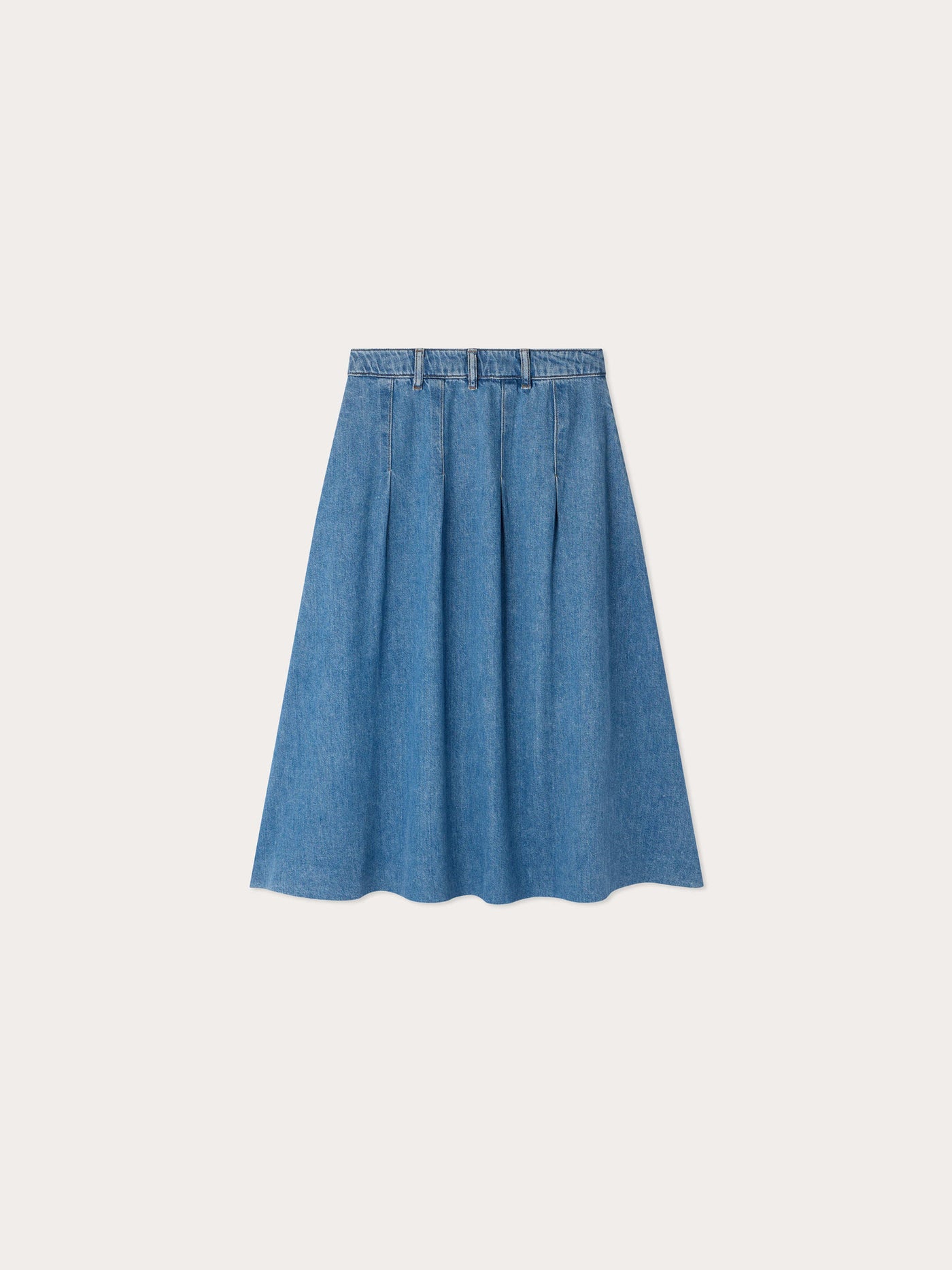 Bonpoint x Vanessa Seward Glissade midi skirt in denim