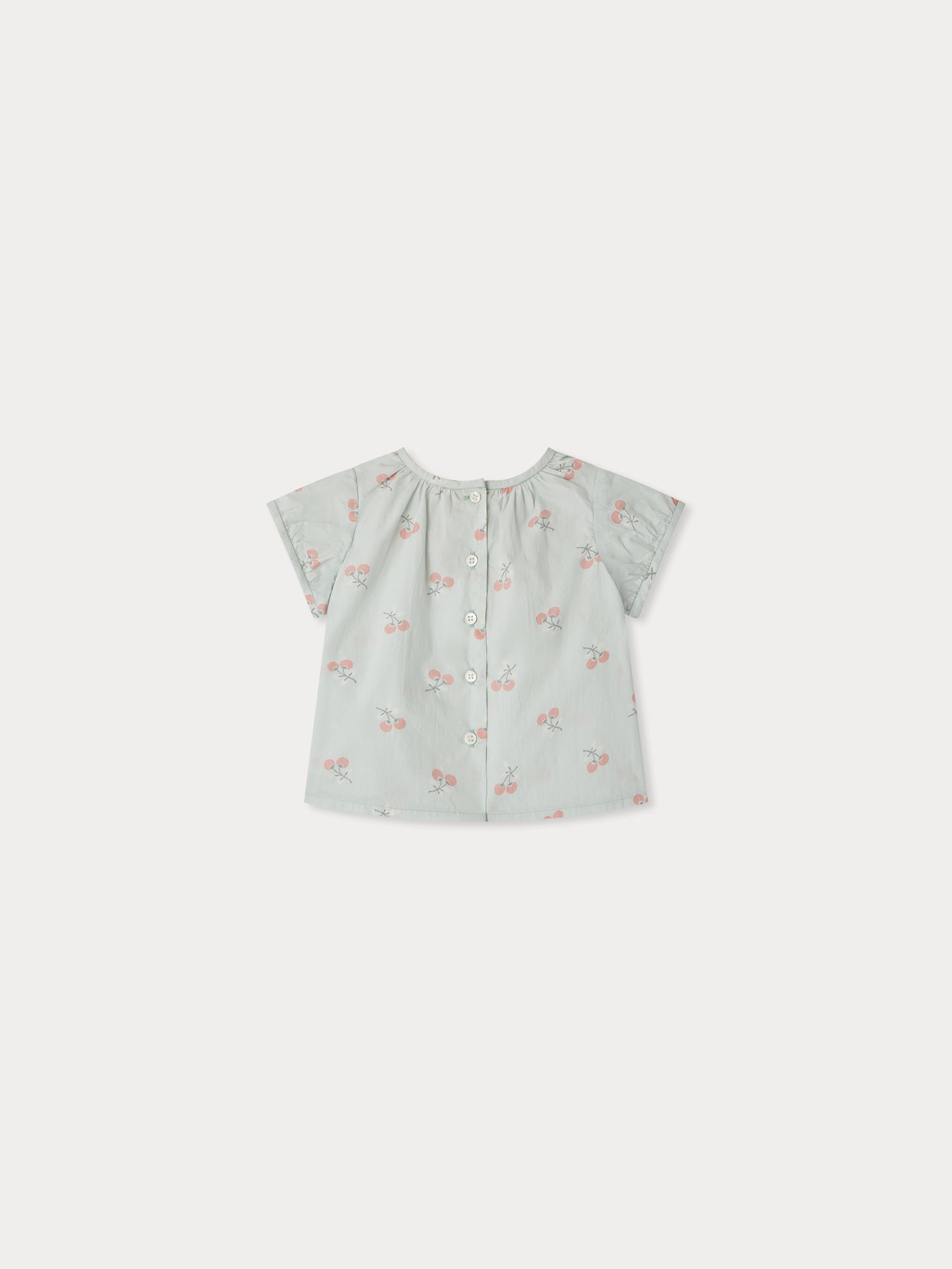 Beshanti blouse in printed poplin