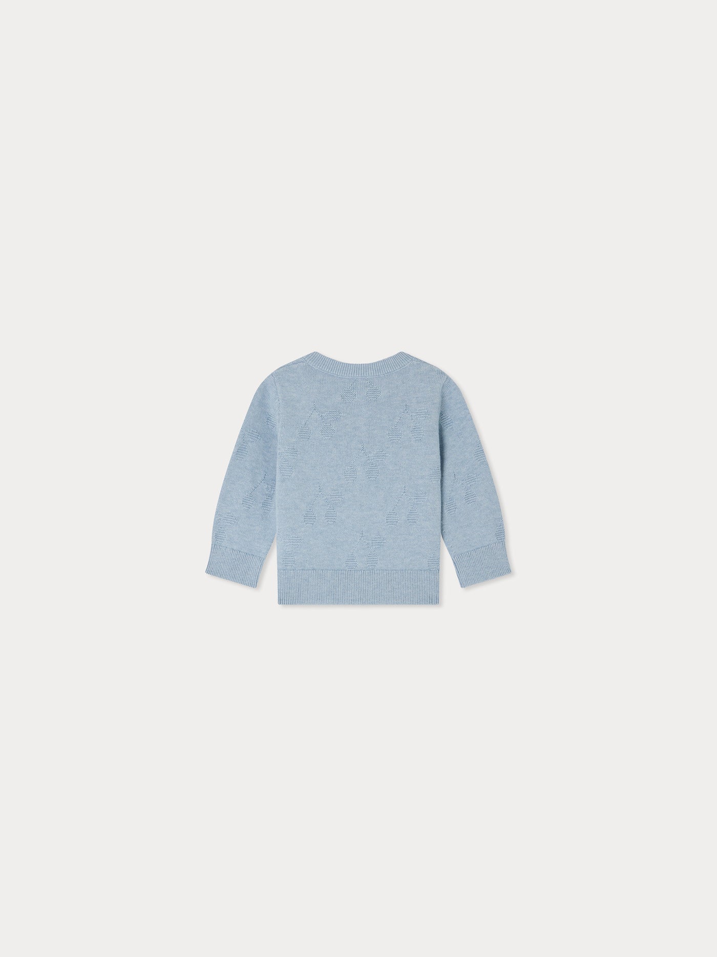 Cardigan in cashmere Teyana con motivi a ciliegia