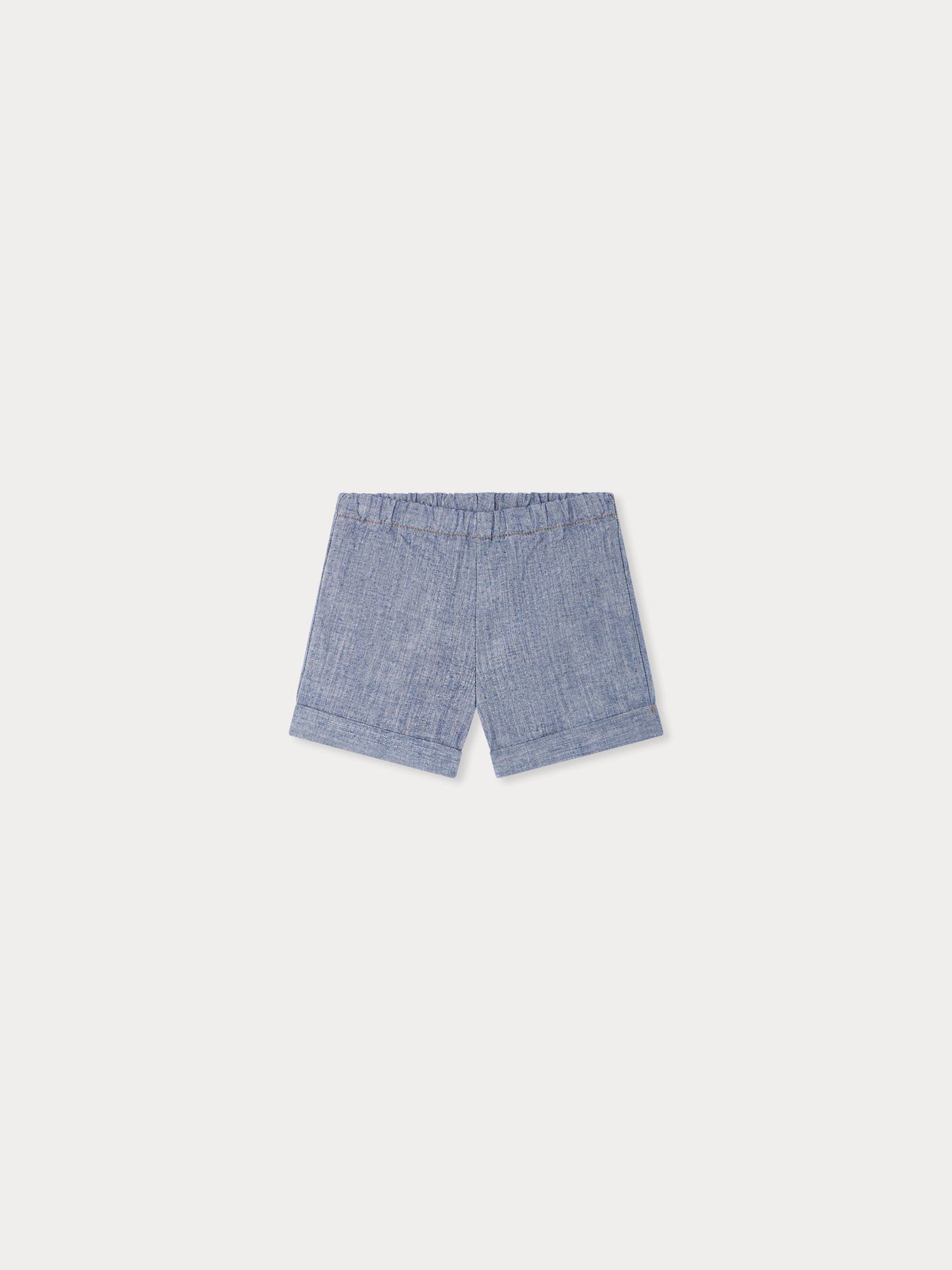 Ecady shorts in blue chambray