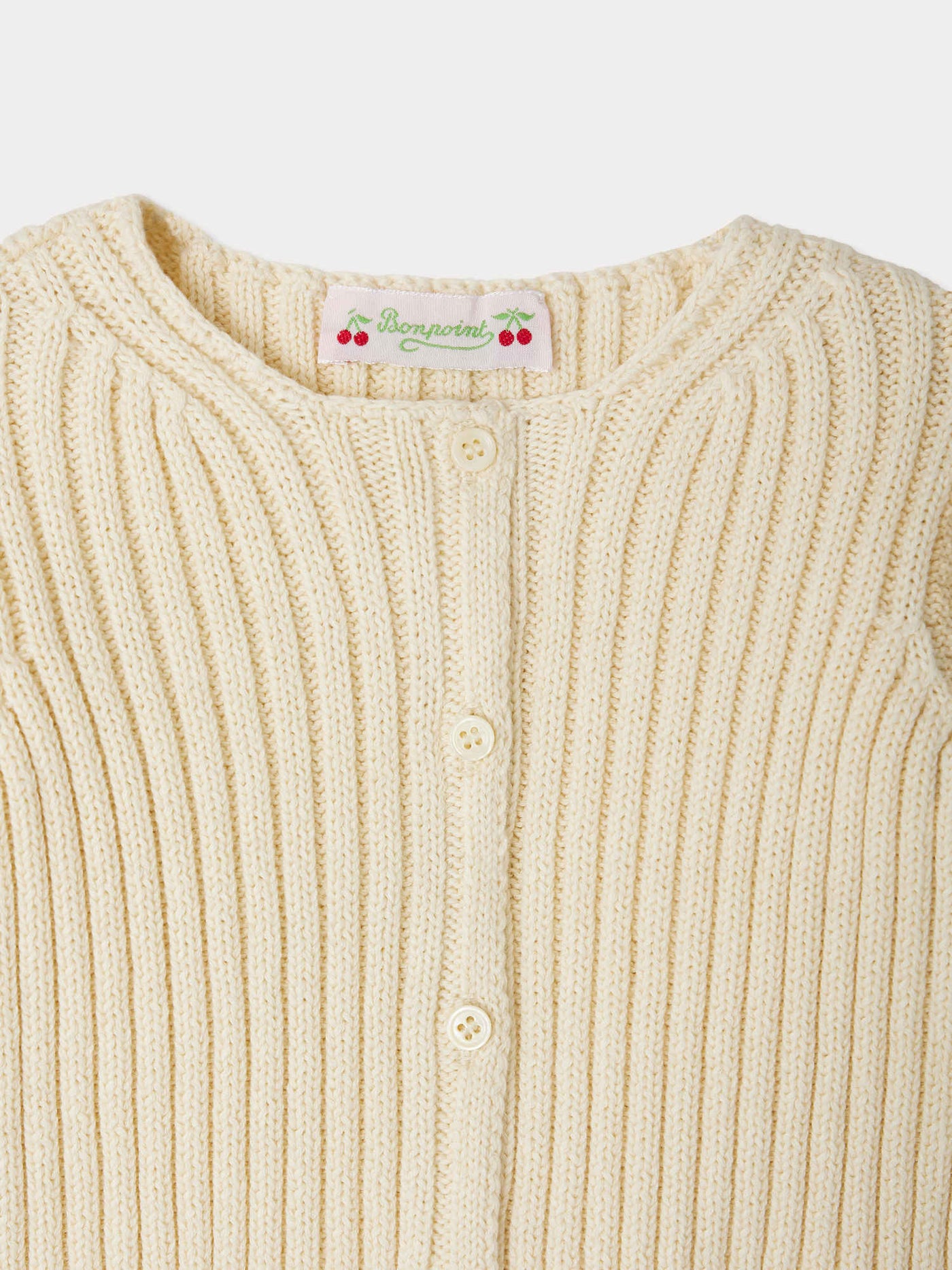 Esil ribbed wool cardigan