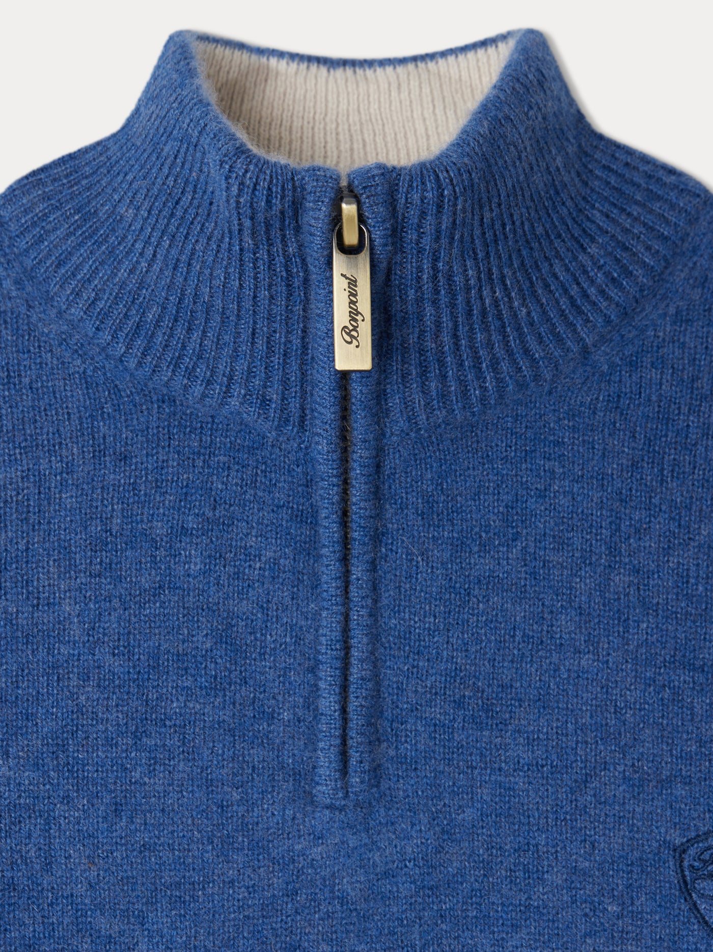 Maglione con collo stile camionista in cashmere Gert