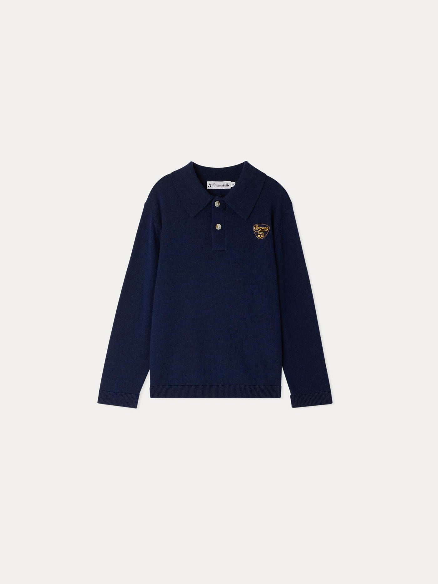 Darius dark blue wool sweater