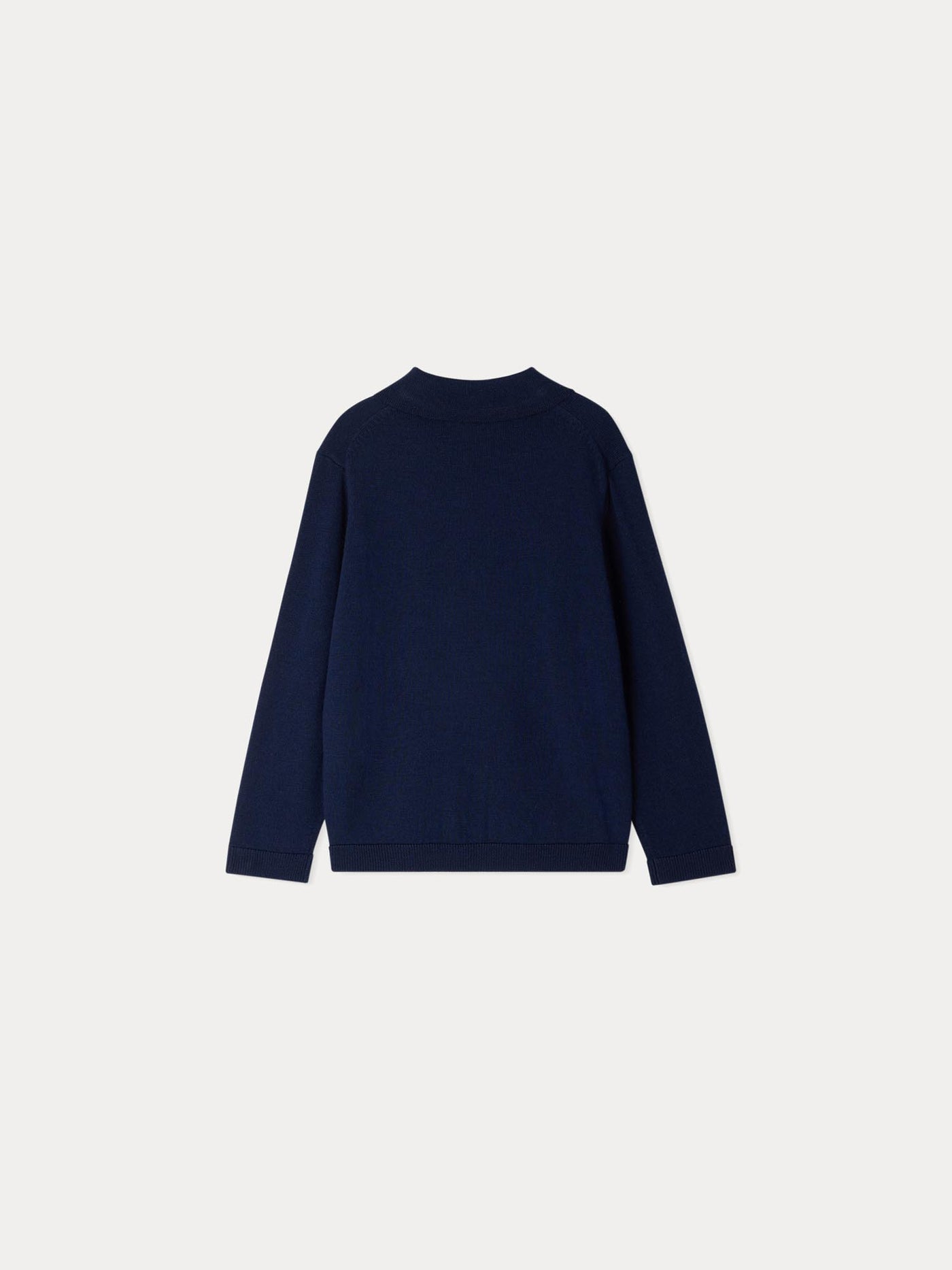 Darius dark blue wool sweater