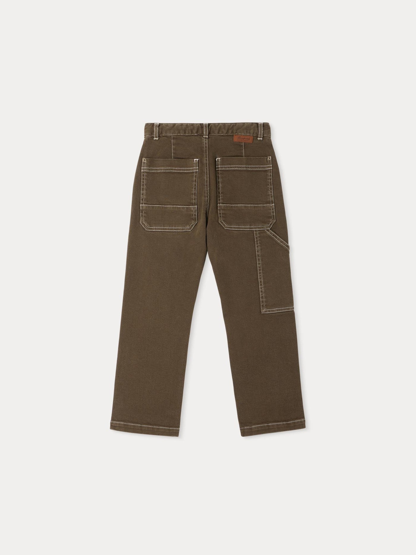 Pantaloni Gaël in denim color kaki