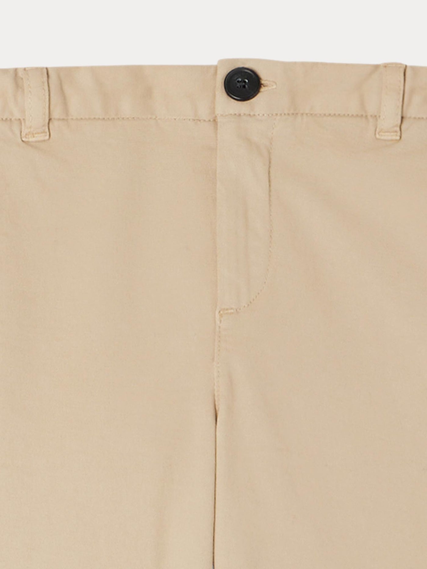 Pantaloni in twill beige timoté