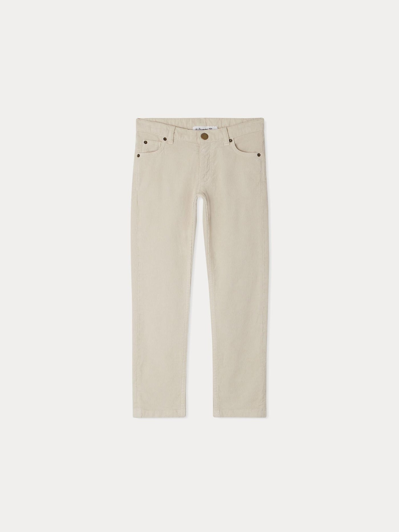 Dewey white corduroy pants