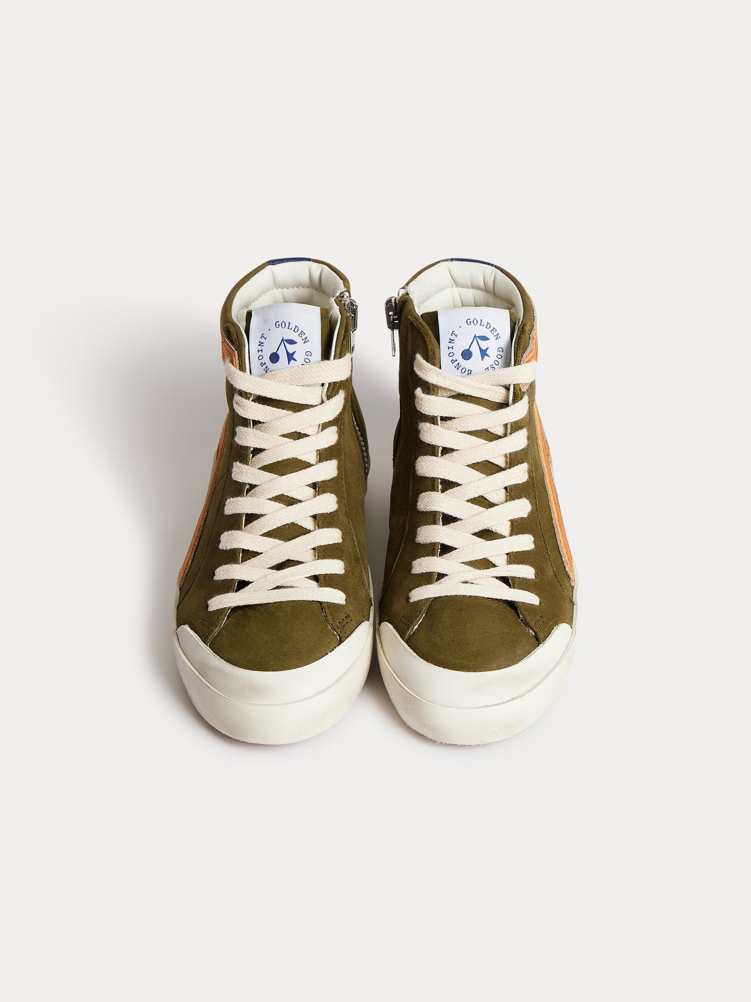 Sneakers kaki da bambino Bonpoint x Golden Goose