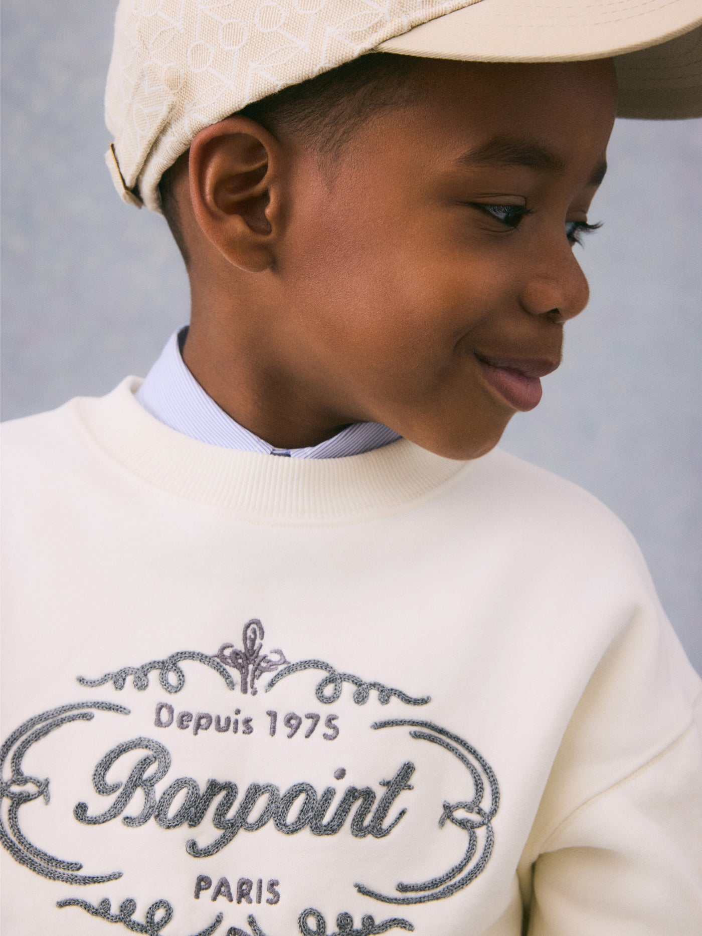 Tonino ivory sweatshirt