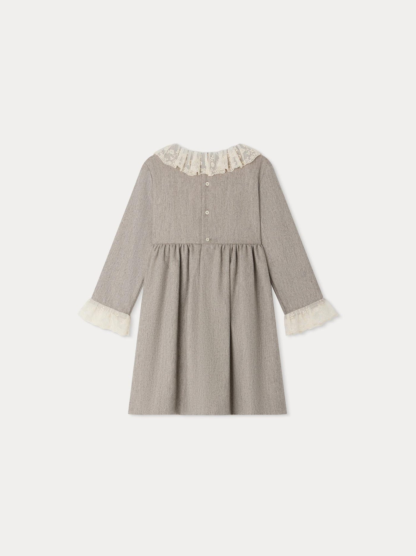 Flavie embroidered collar dress