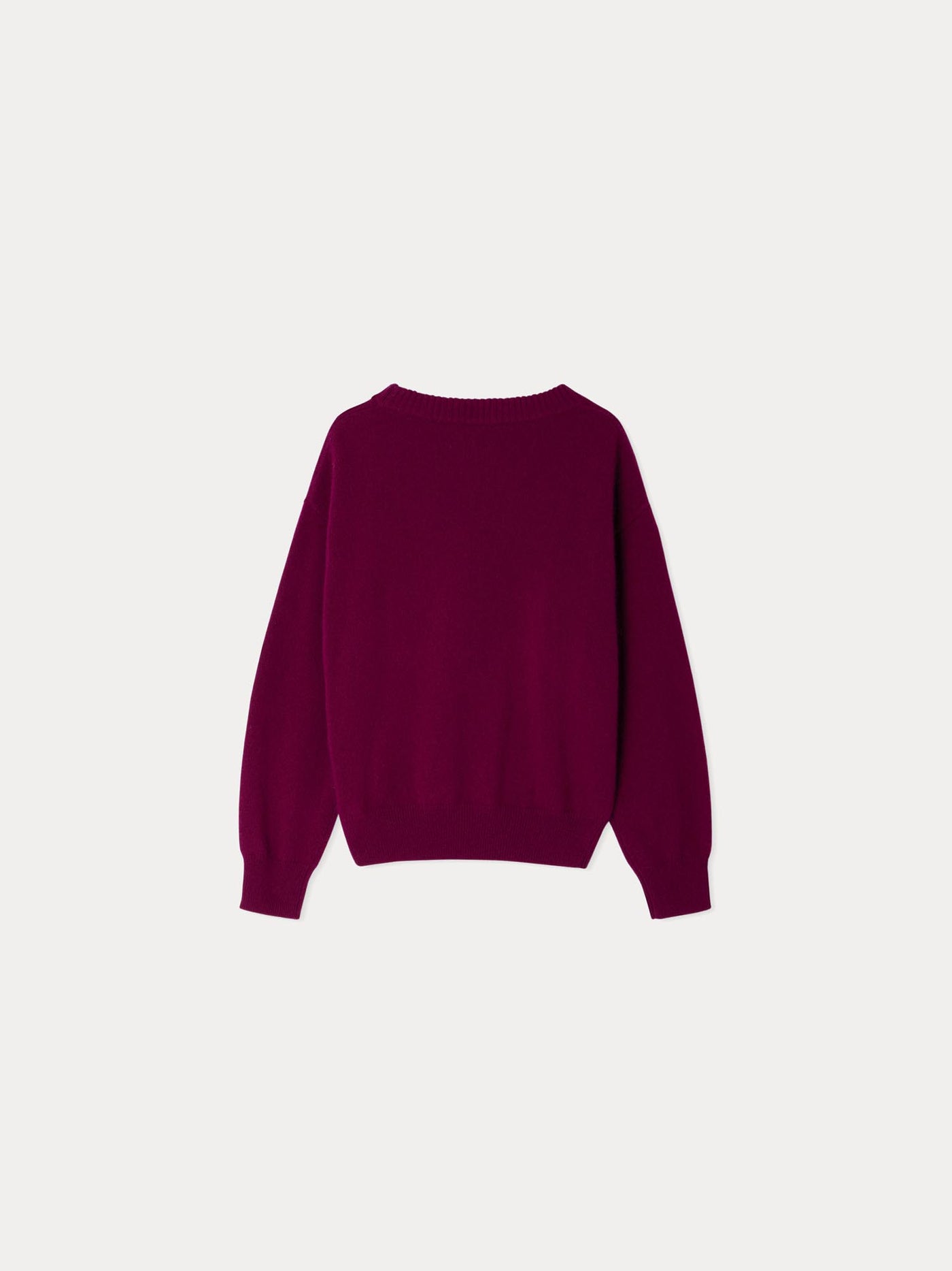 Maglione Anumati in cashmere viola