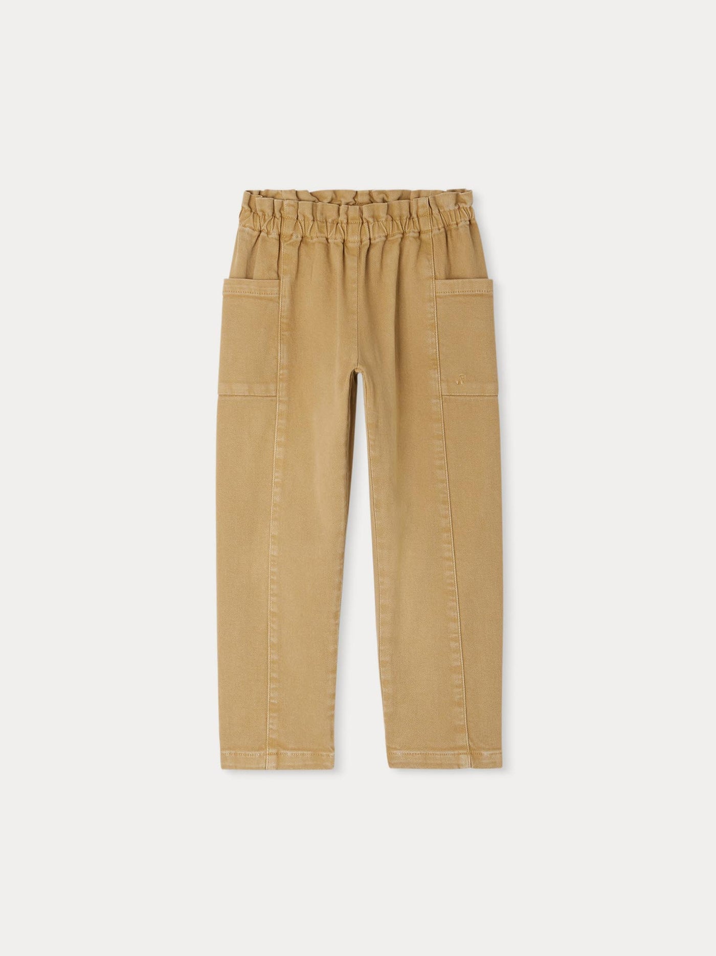 Pantaloni in denim beige Tiche