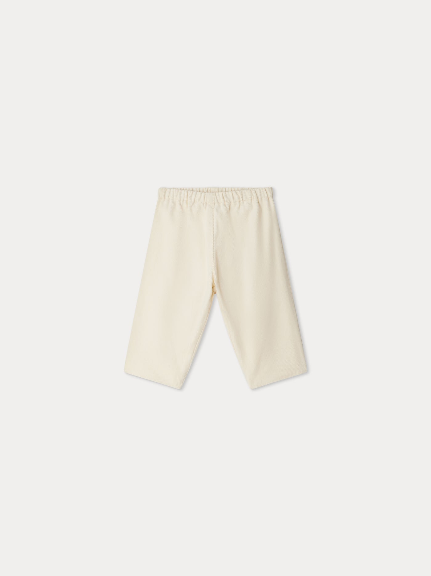 Dandy white velvet pants