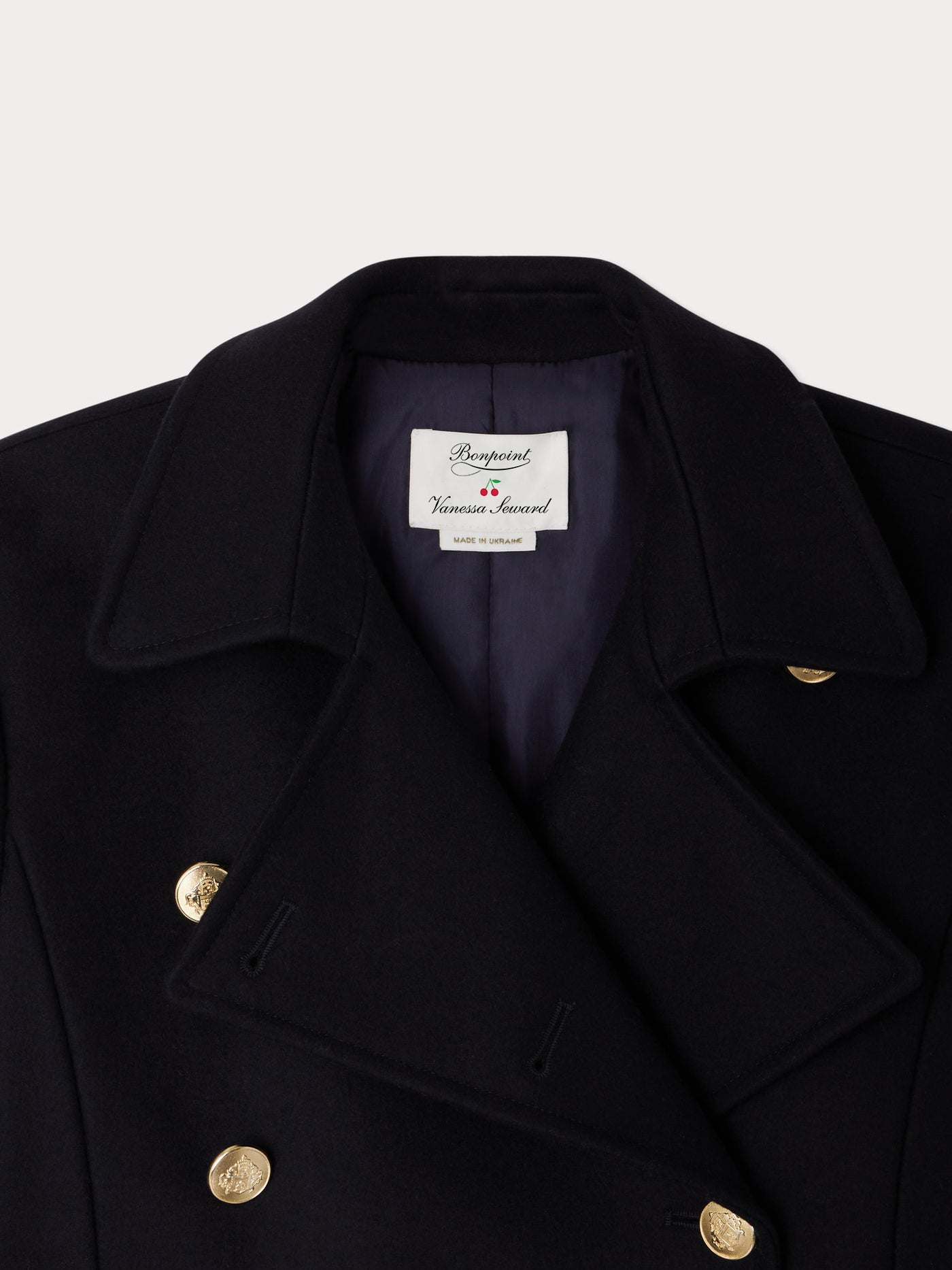 Bonpoint x Vanessa Seward - Graceland wool peacoat