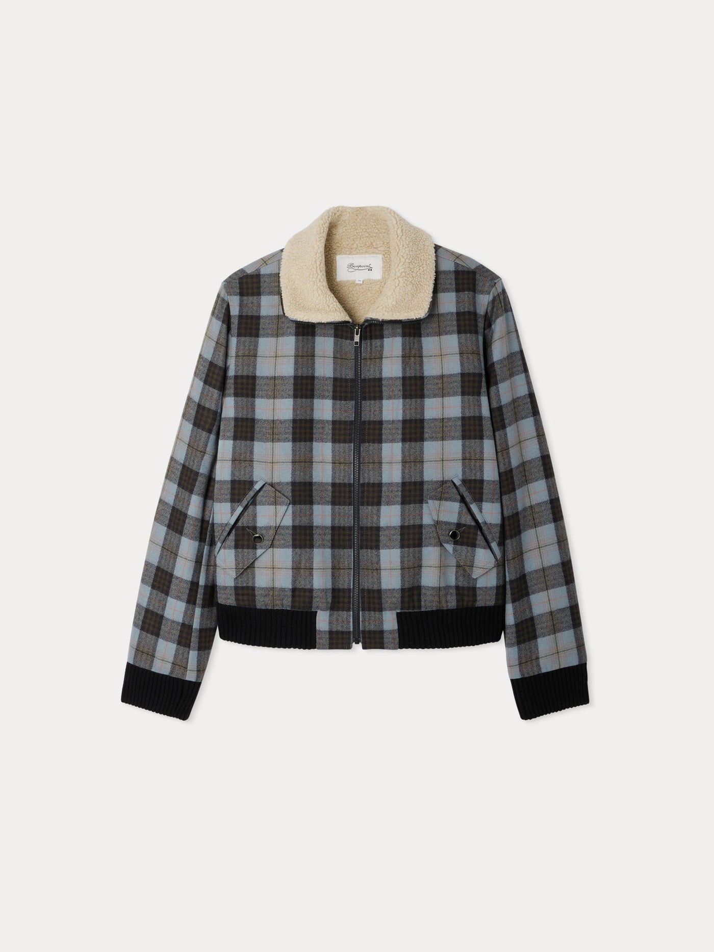 Bonpoint x Vanessa Seward - Gary checkered wool jacket