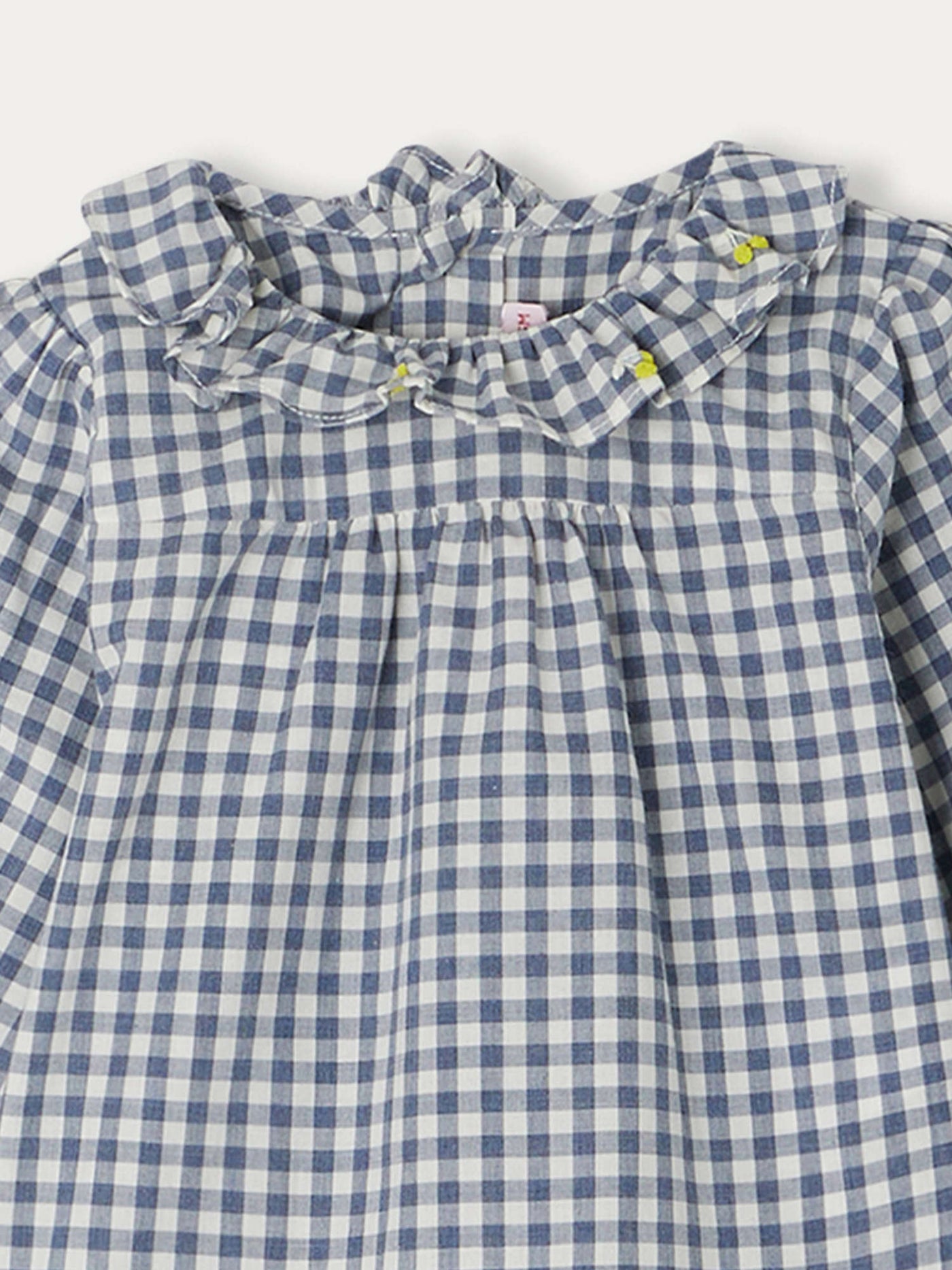 Dojoba gingham check blouse