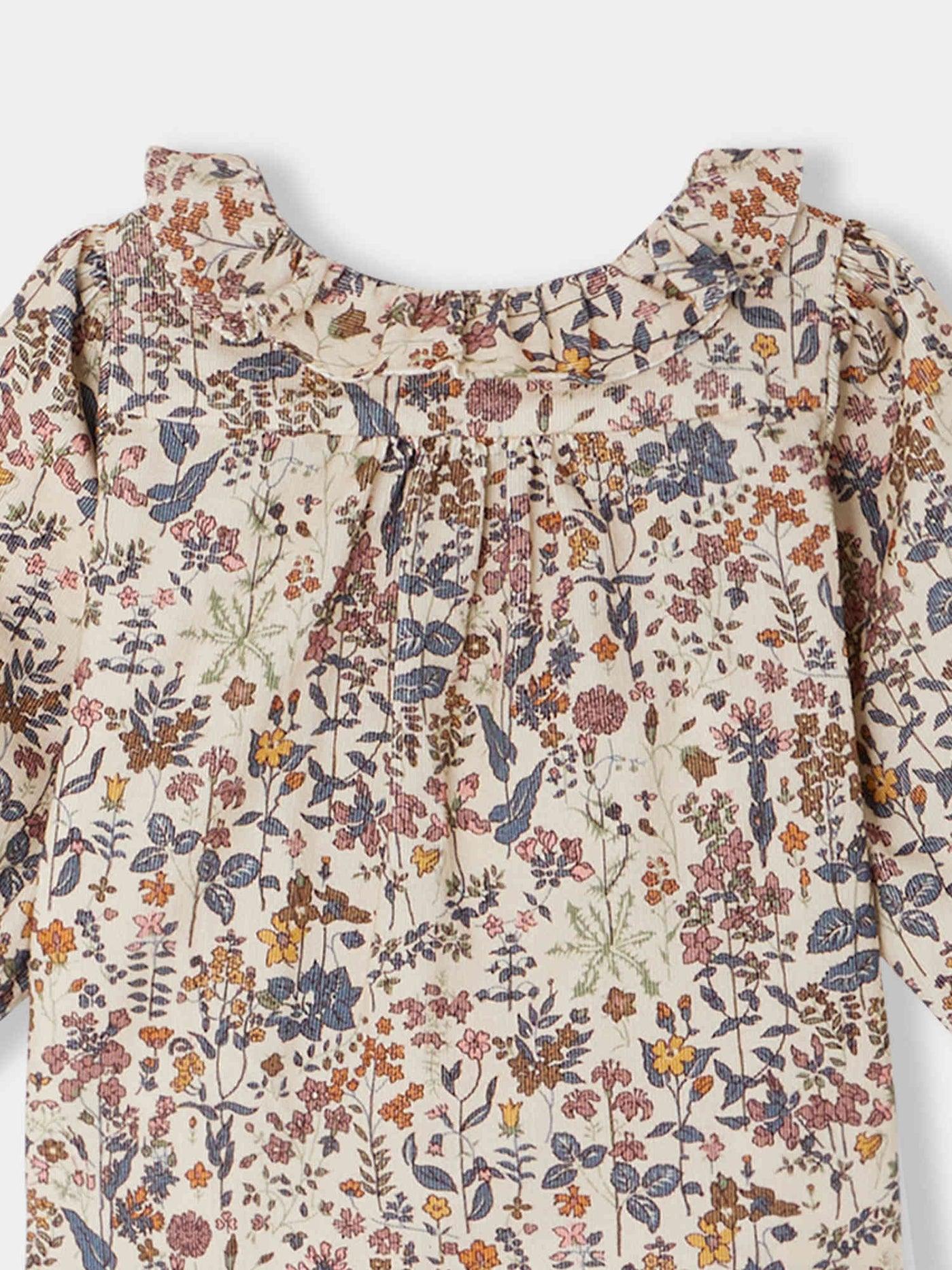 Gigi velvet Liberty fabric blouse