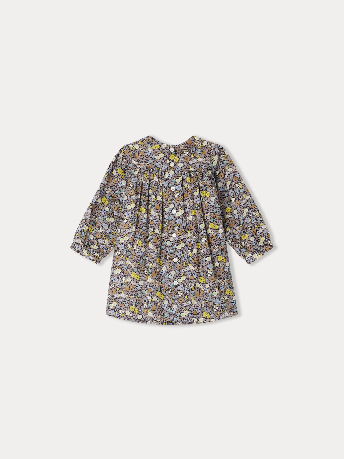 Tamsin baby smocked dress in Liberty fabric