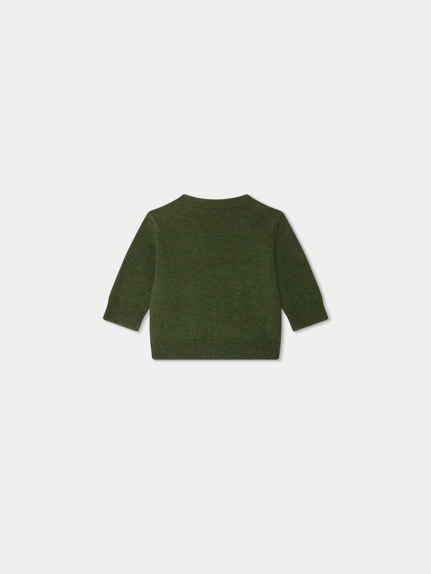 Almire dark green wool sweater