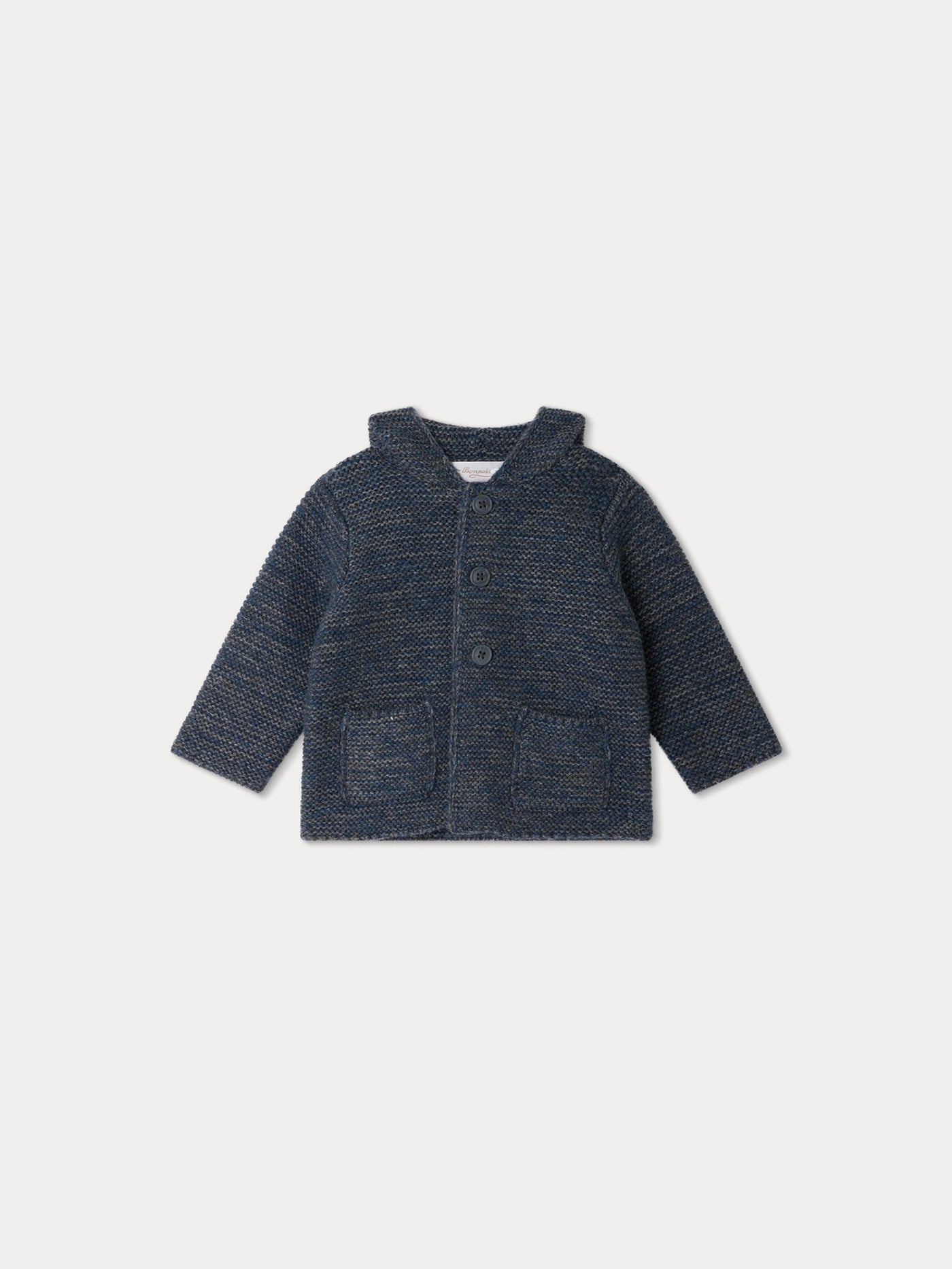 Atexane wool and cashmere burnous