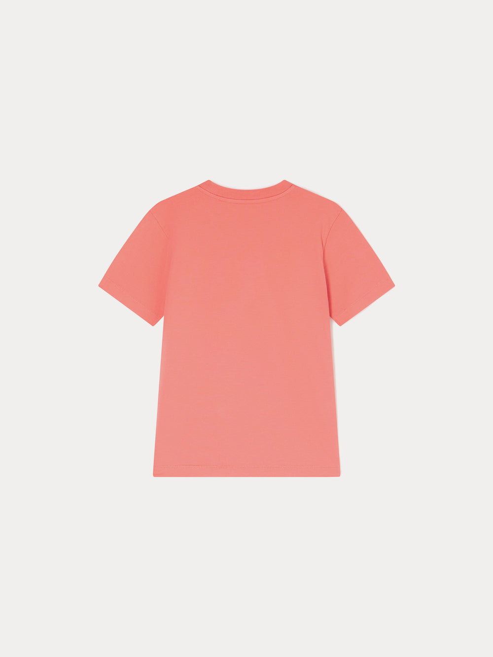 Organic Cotton T-Shirt for Girls camellia pink