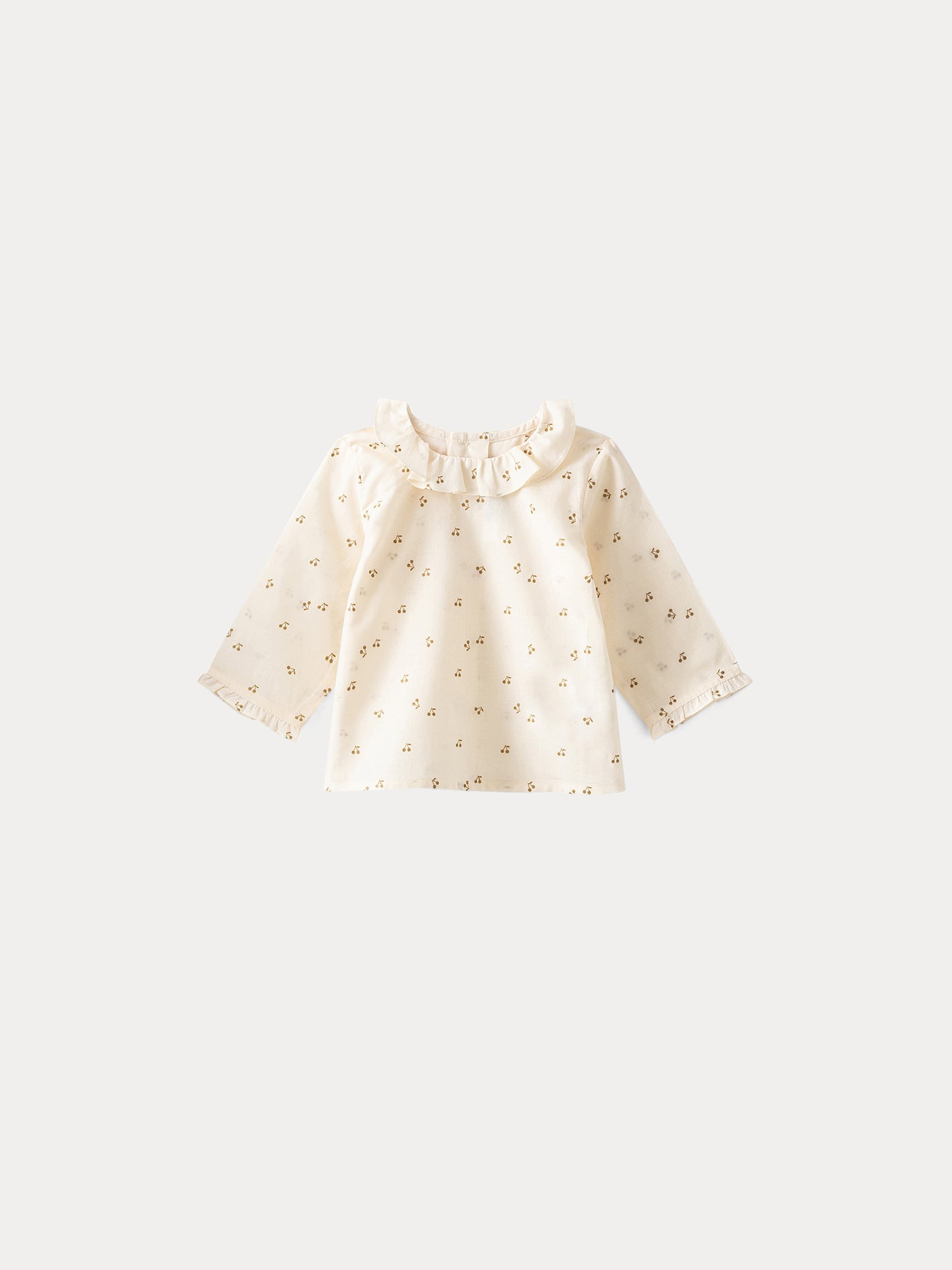 Baby Printed Voile Blouse gold • Bonpoint