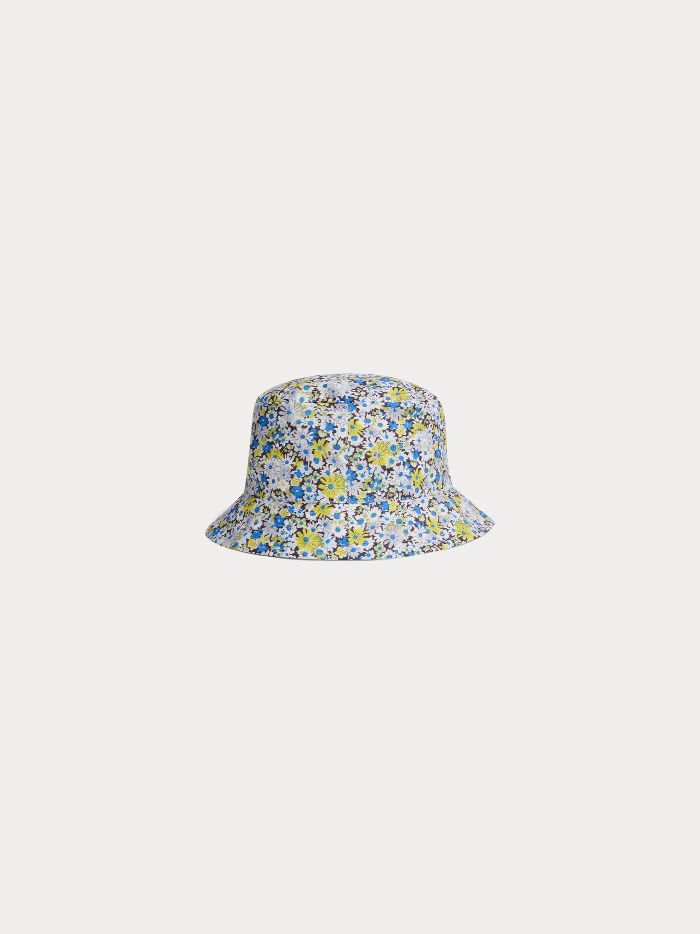 Charlie Bucket Hat blue flowers