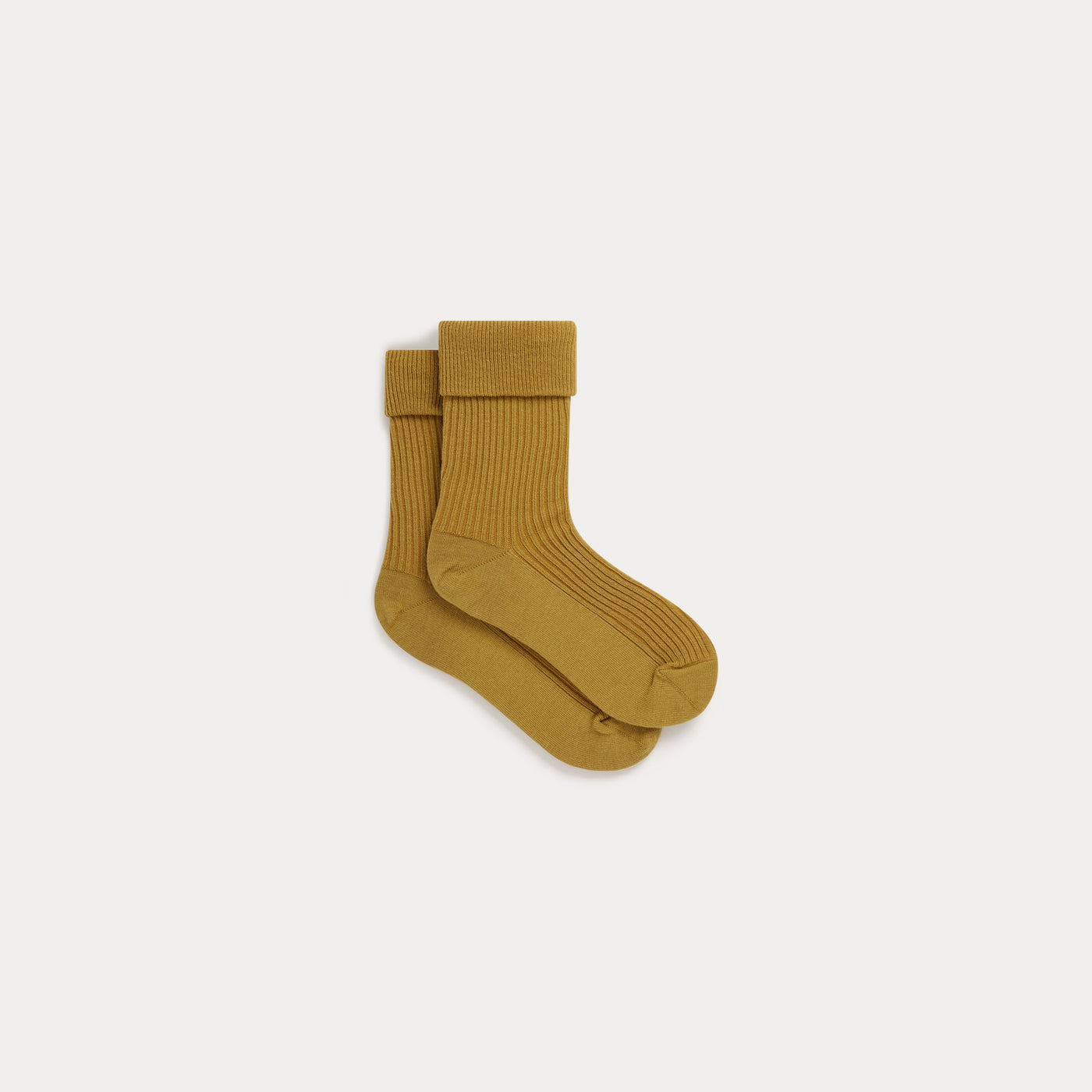 Thorild Ribbed Socks yellow